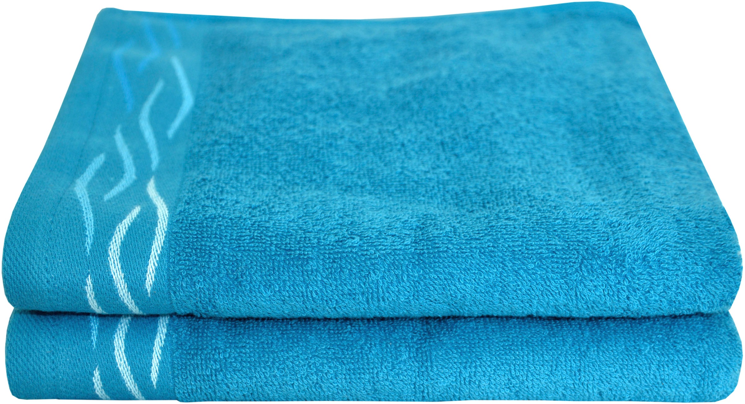 Dyckhoff Handtücher "Wave" mit Jacquard-Bordüre günstig online kaufen