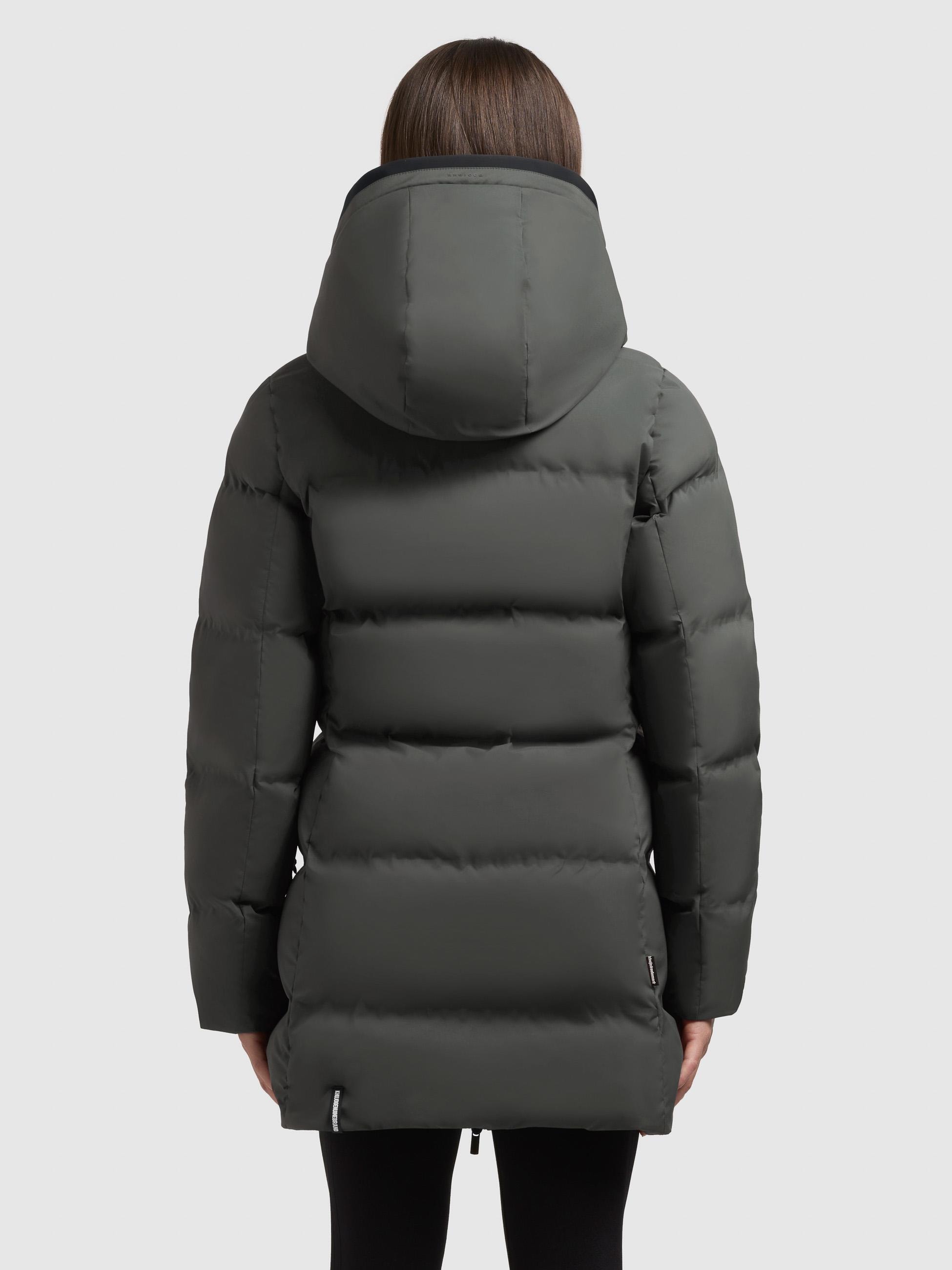 khujo Kurzmantel »Tanare4« Warmer Damen Puffermantel mit Kapuze