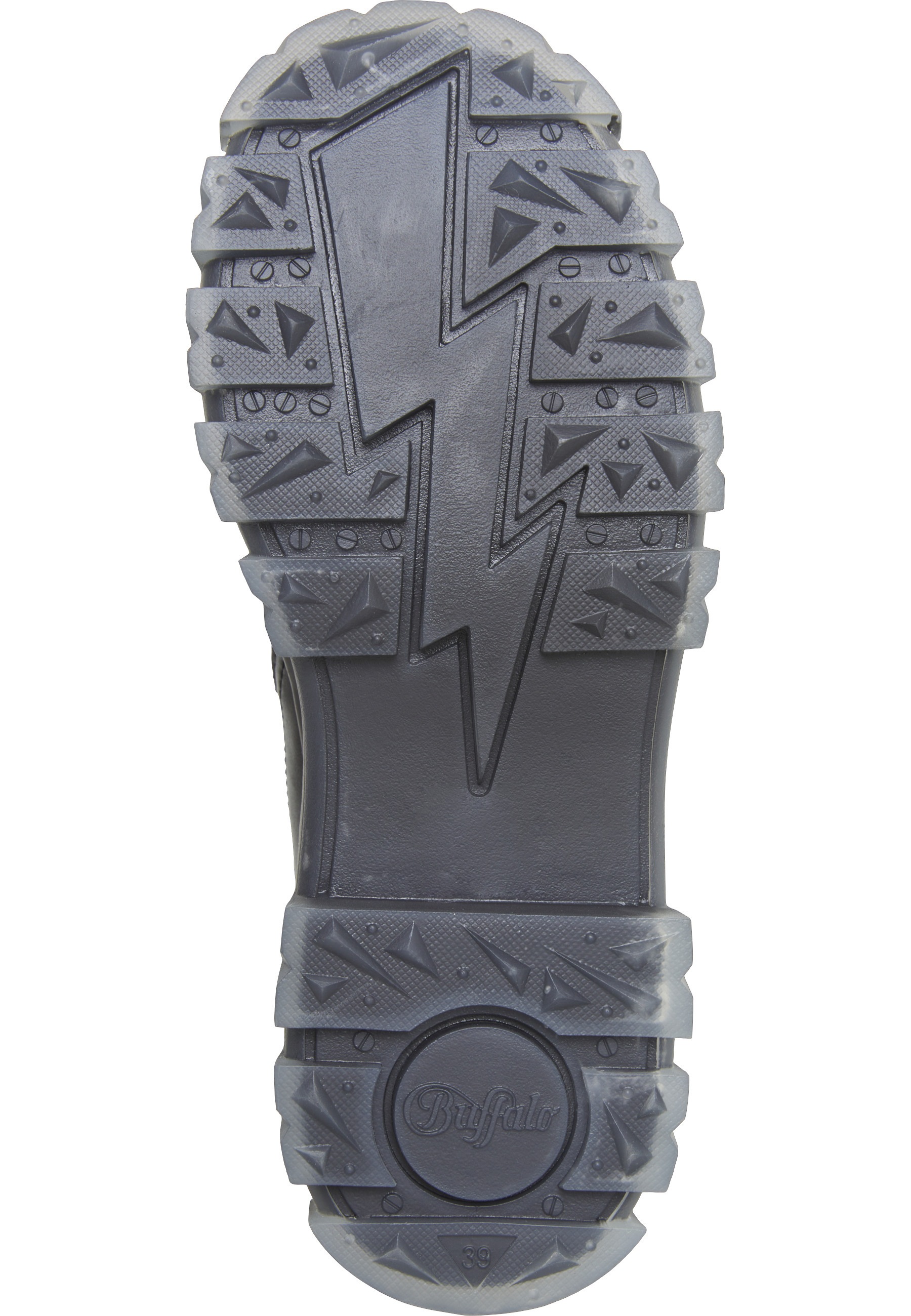 Bottines Buffalo Aspha Chelsea Mid Noir/Transparent 37 3