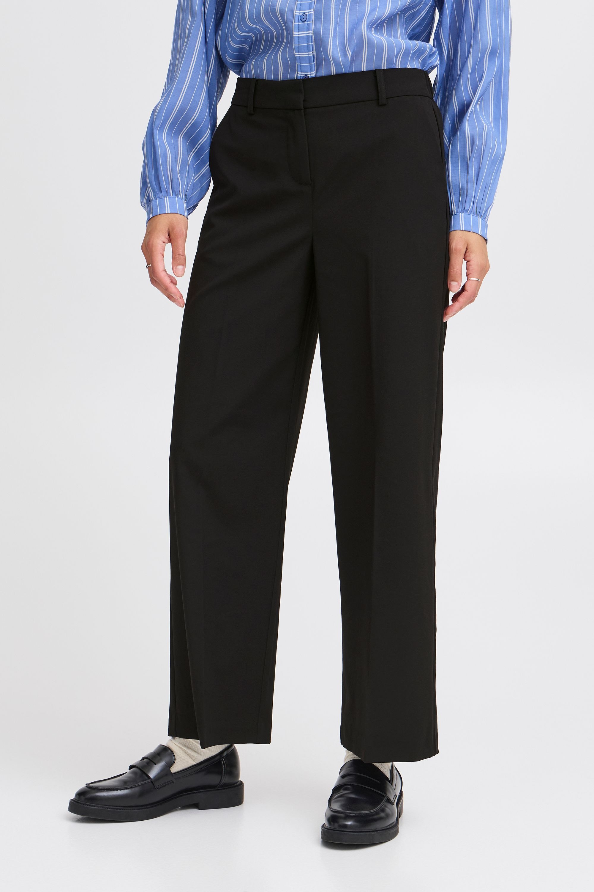 b.young Stoffhose »Stoffhose BYDANTA WIDE LEG PANTS 2 CROPPED«