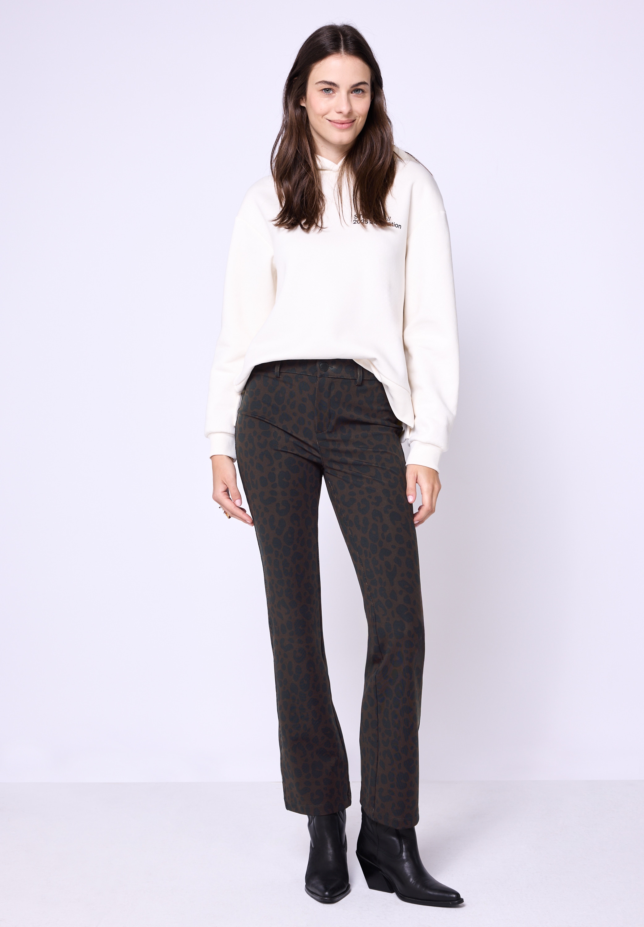 STREET ONE STUDIO Bootcuthose  High Waist