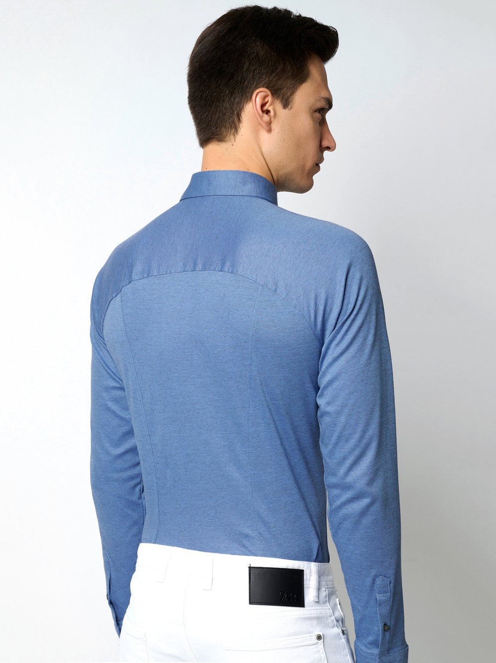 DESOTO Langarmhemd Casual Kent 1/1 Mit Rundhalsausschnitt günstig online kaufen