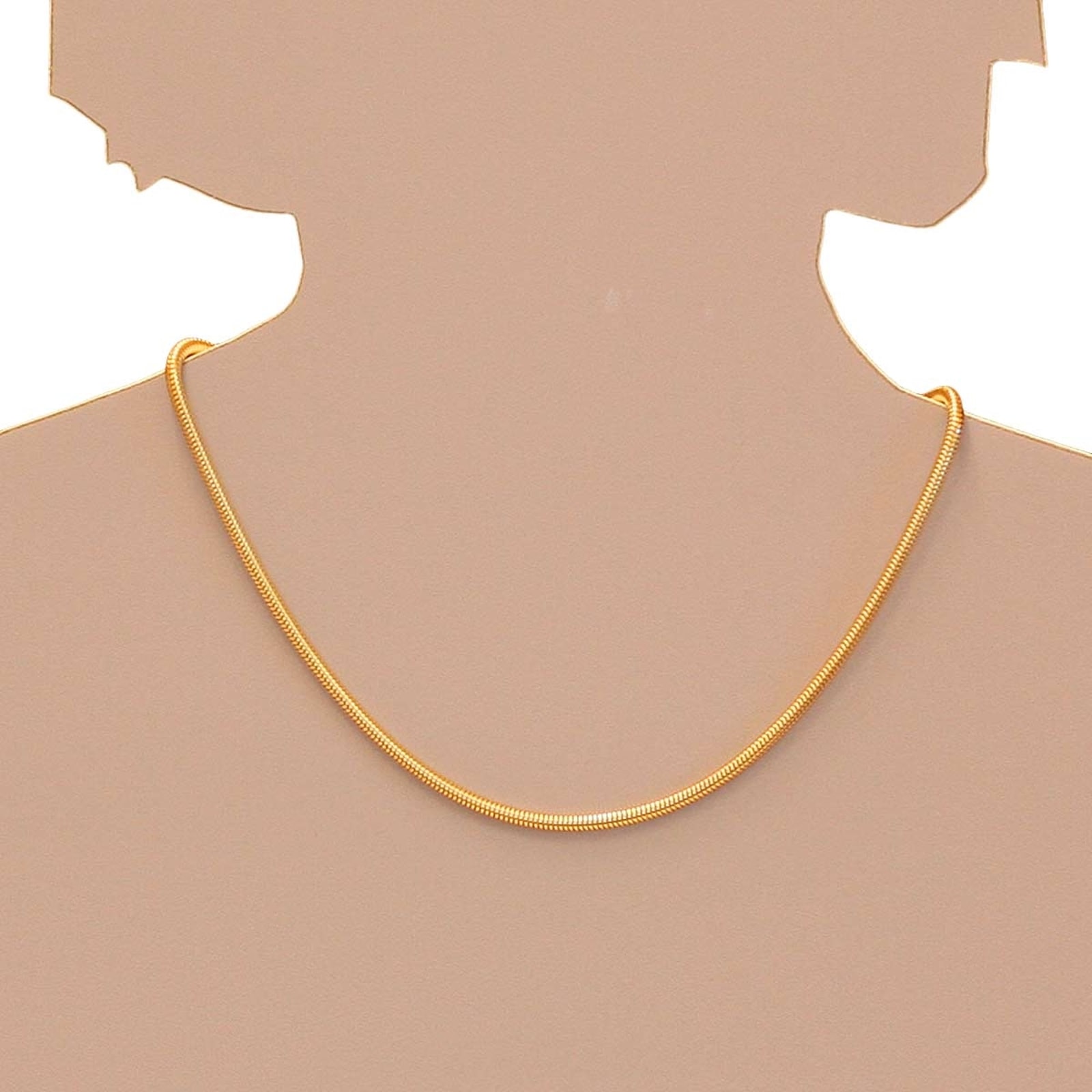 OSTSEE-SCHMUCK Silberkette »- Schlange 3,0 mm - Silber 925/000, vergoldet -,«