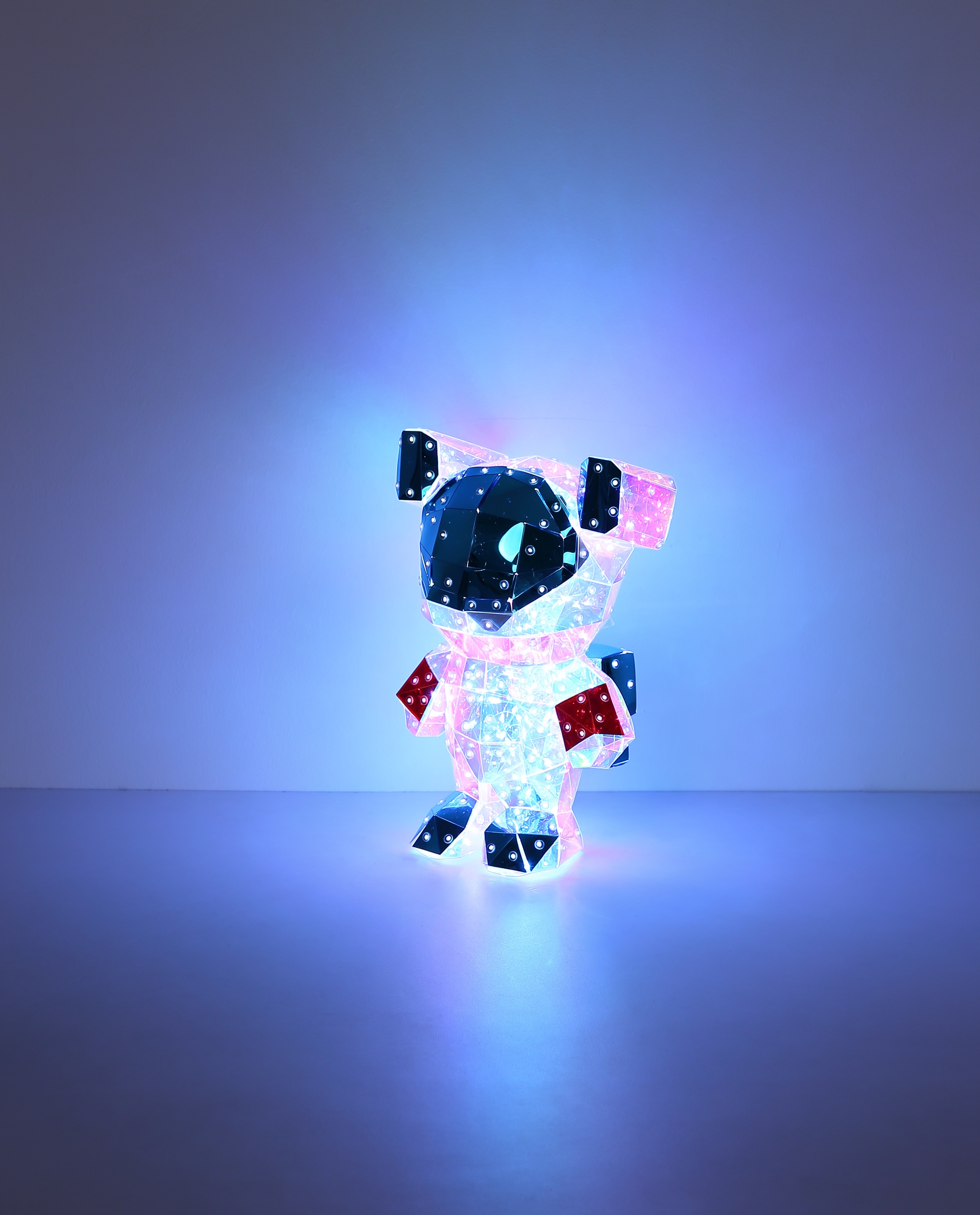 GLOBO LIGHTING Tischleuchte »BRONDAR« LED-Modul 1 Stk. Kaltweiß Tischlampe Nachttischlampe Deko-Tischleuchte Schlafzimmer