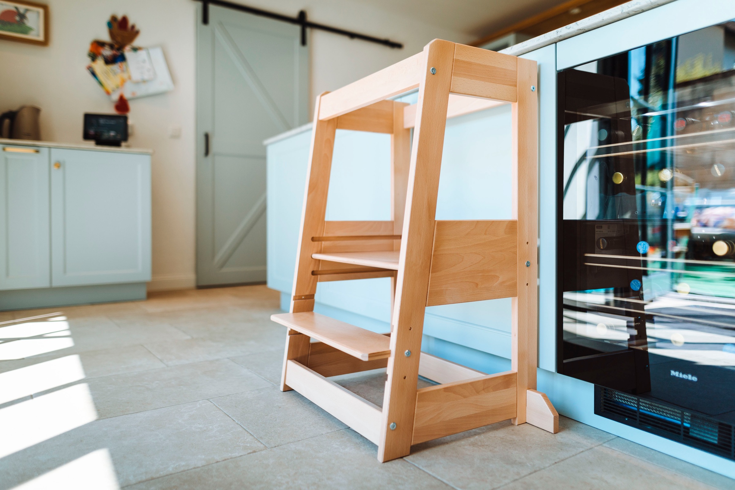 tiSsi® Stehhilfe »Zwillings-Lernturm, natur«, Made in Europe