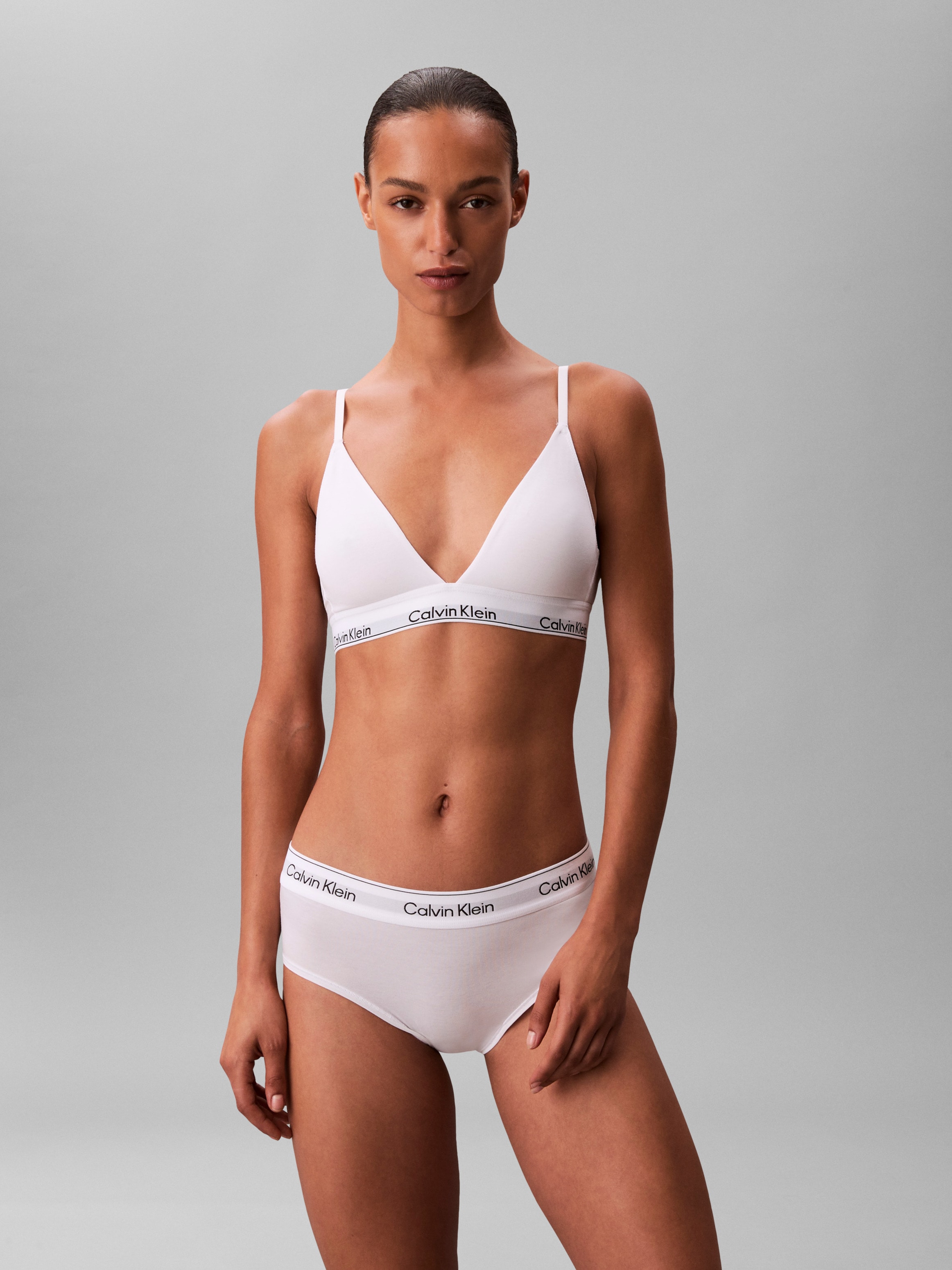 Calvin Klein Underwear "LGHT LINED TRIANGLE" mit CK-Logo am Bund günstig online kaufen