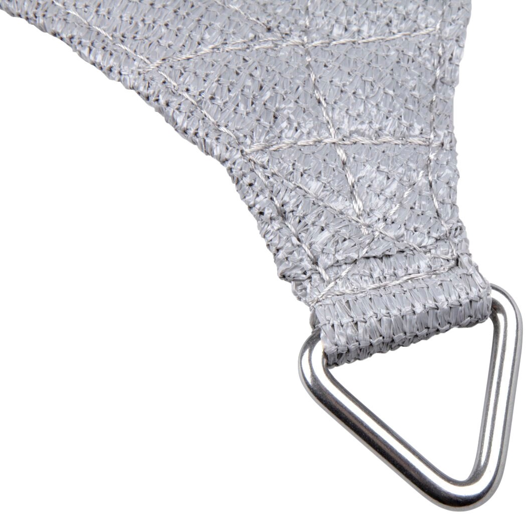 Windhager Sonnensegel »Elba Dreieck«, 3,6x3,6x3,6, grau