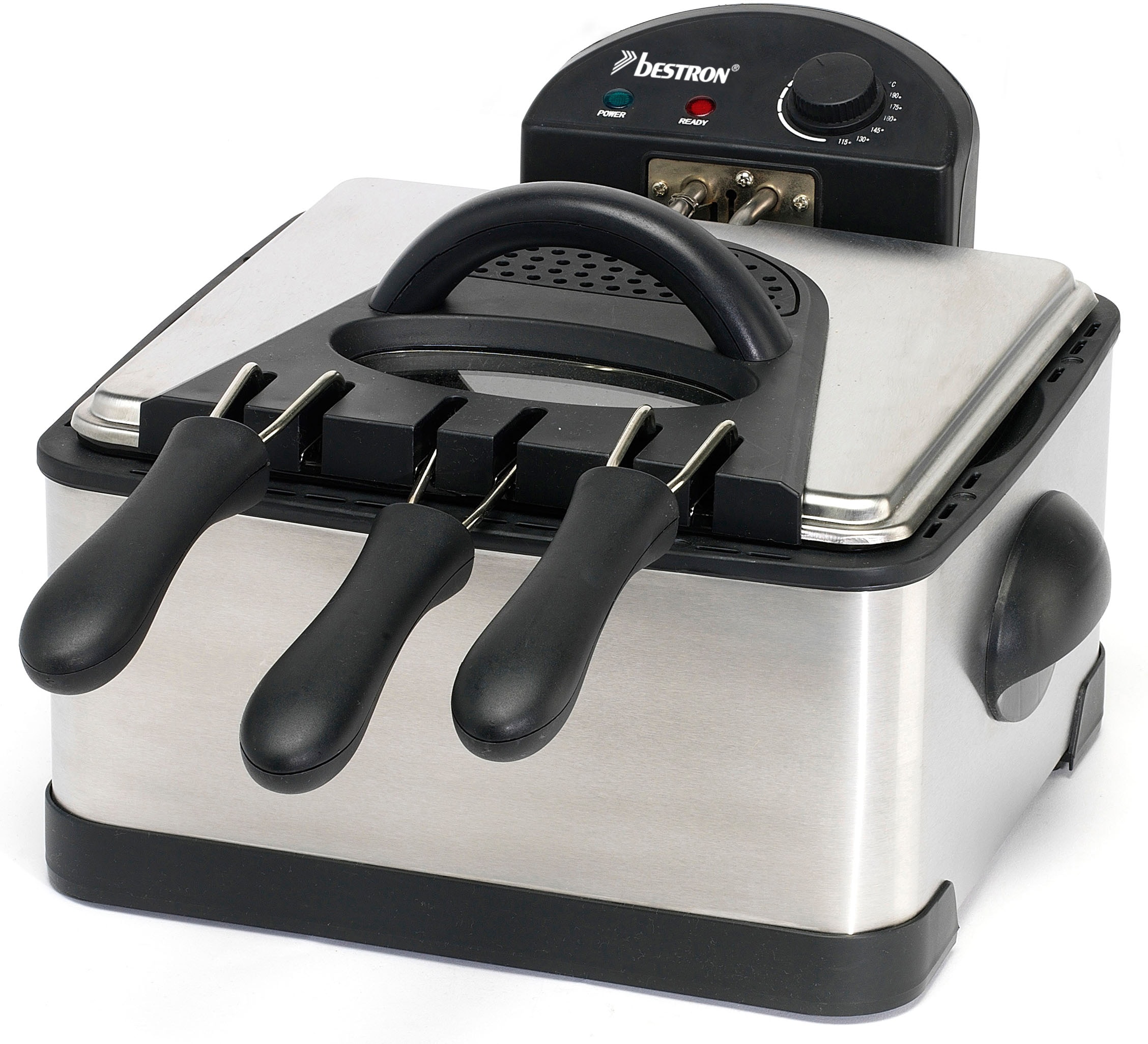 bestron Fritteuse »DF402B Cool Zone« 2000 W Fa...