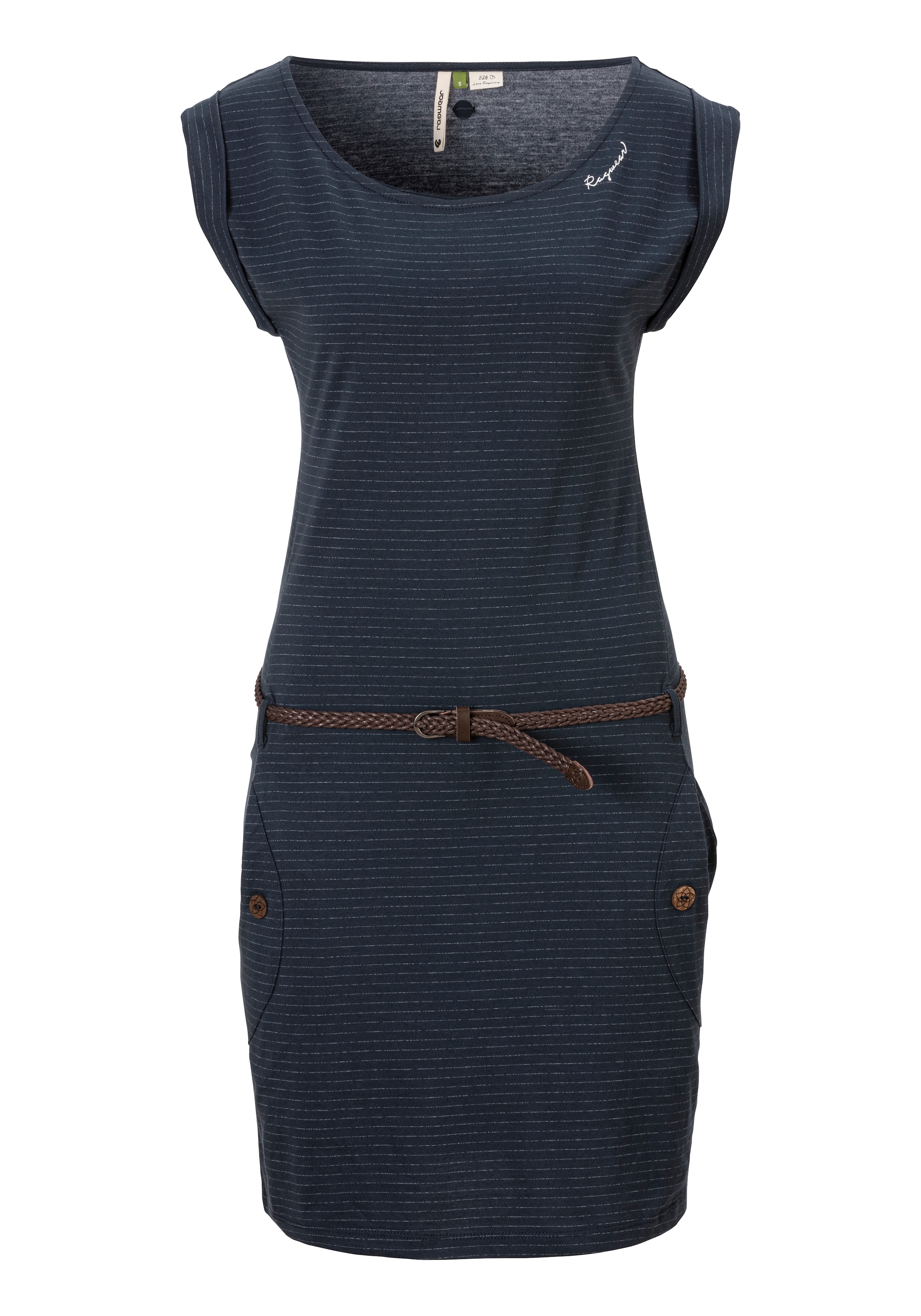 Ragwear Jerseykleid "TAG C ORGANIC O", (2 tlg., mit abnehmbarem Gürtel), So günstig online kaufen