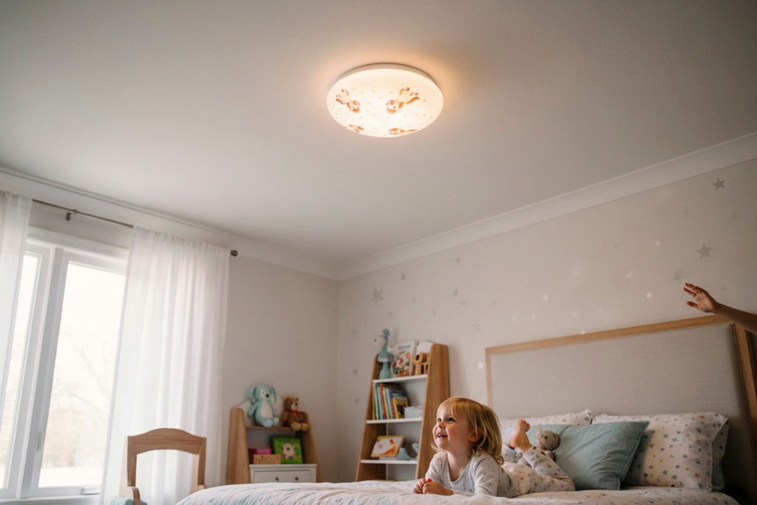 niermann Deckenleuchte »Kinderlampe mit Motiv "Pony Paula", Kinderzimmer« E27 1 Stk. bruchsichere Deckenschale