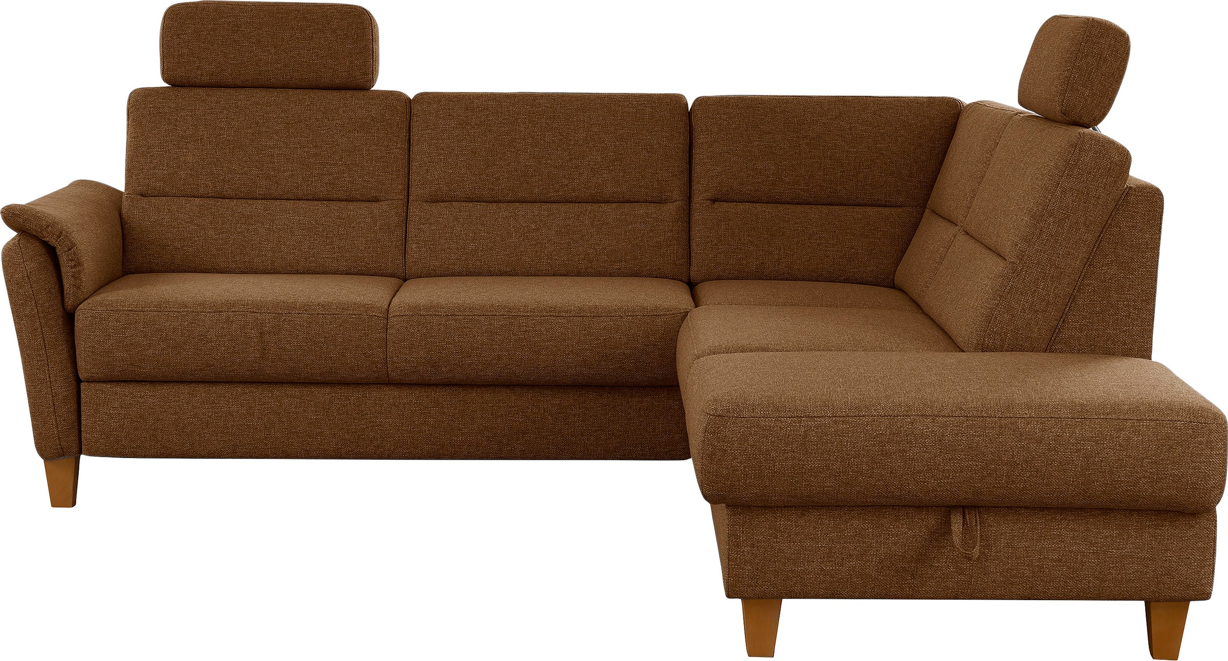 Home affaire Ecksofa "Palmera L-Form, B: 236 cm" optional Bettfunktion & Be günstig online kaufen