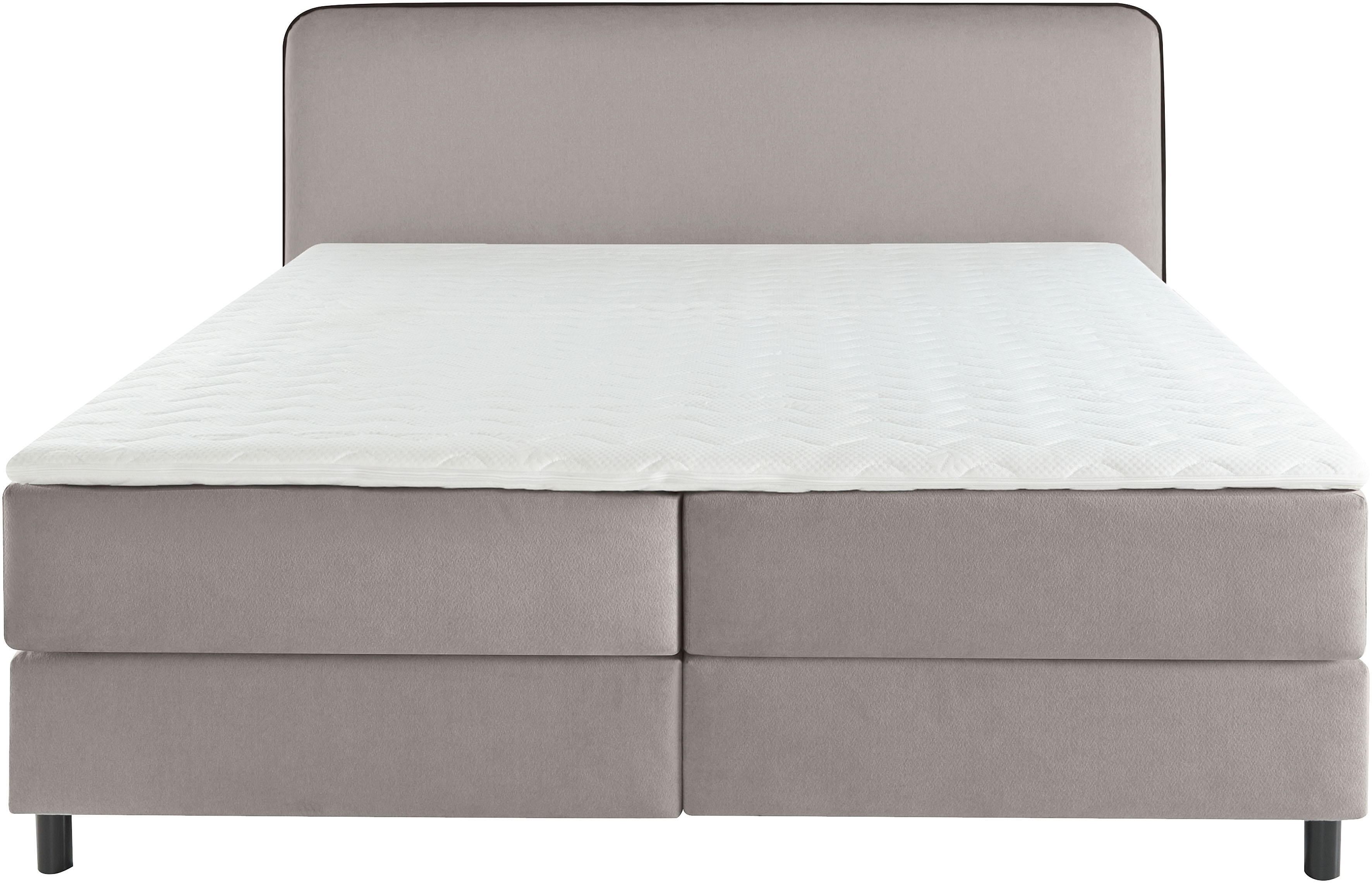 Thumbnail - s.Oliver Boxspringbett "Kuhmo in verschiedenen Größen inkl. Topper" wahlweise mit Bonnell- oder TTFK-Matratze in H2, H3 ...