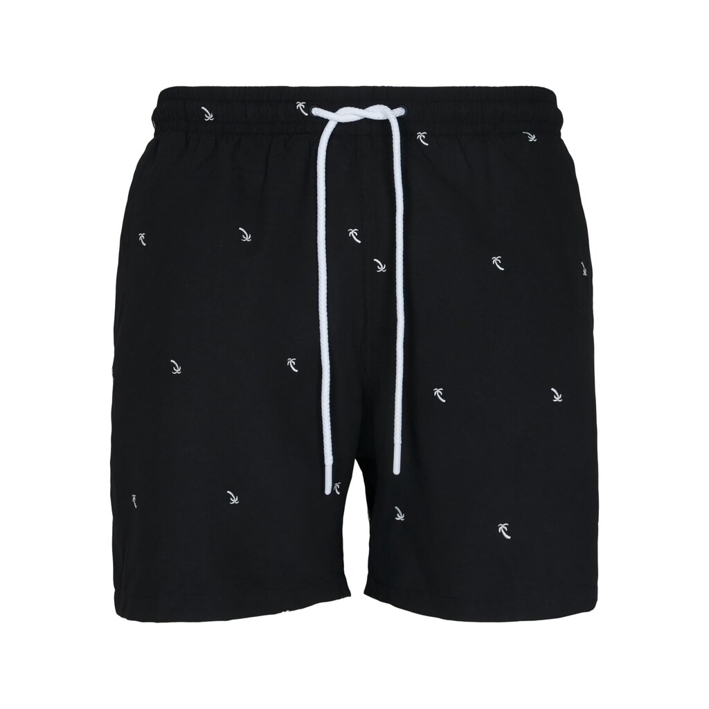 URBAN CLASSICS Badeshorts »Urban Classics Herren Embroidery Swim Shorts«