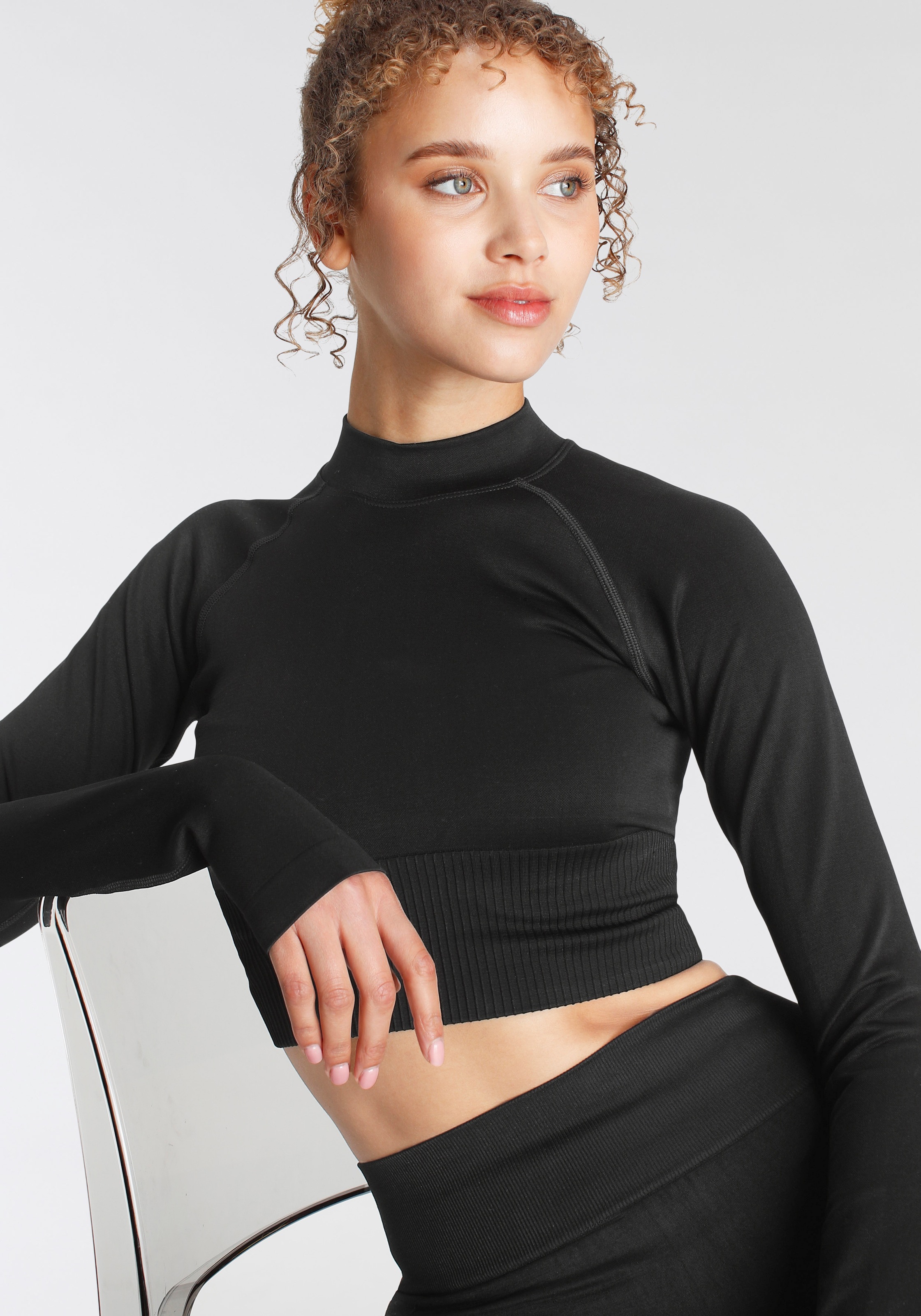 FAYN SPORTS Langarmshirt »Crop Longsleeve«, nahtlose Konstruktion kaufen