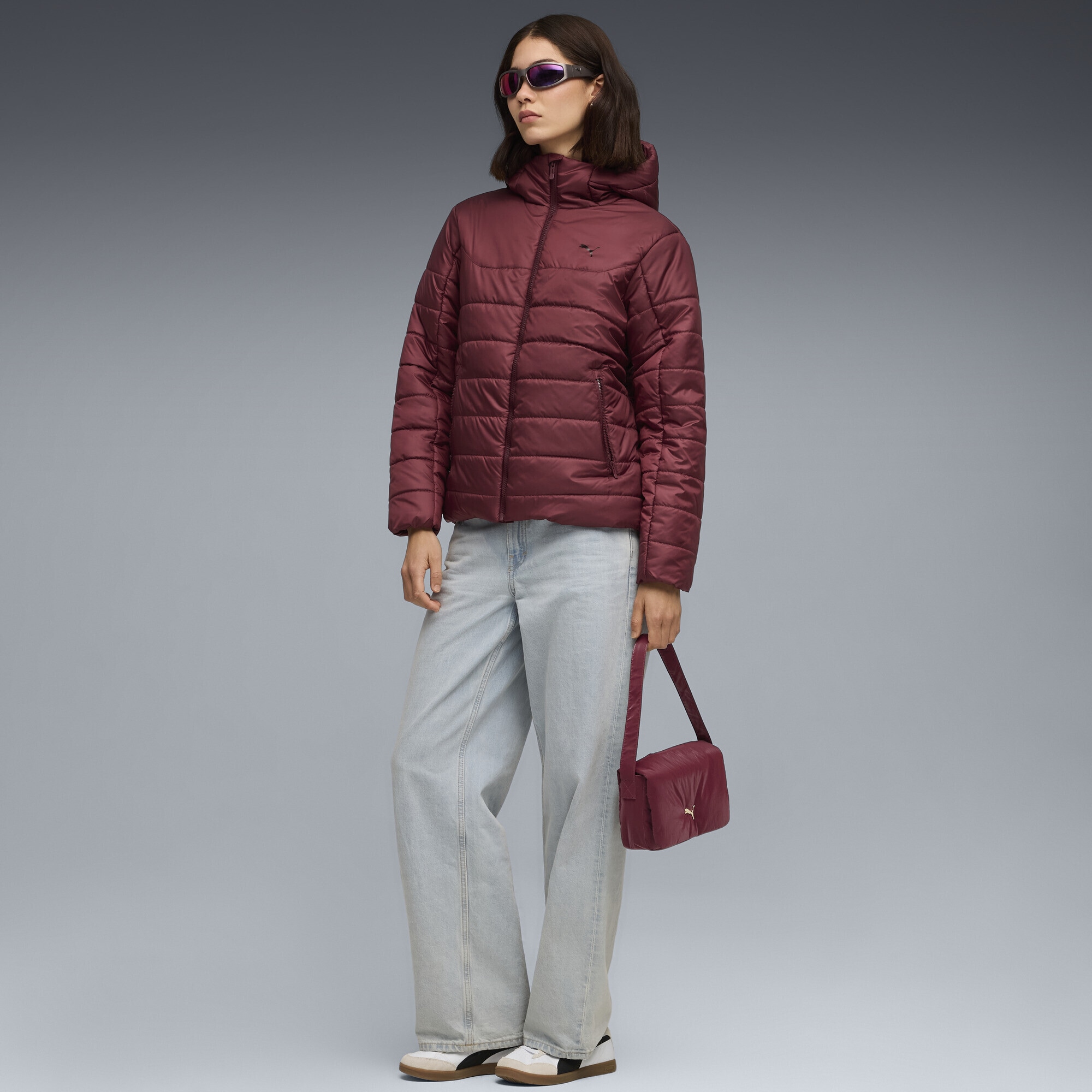PUMA Winterjacke »Essentials Wattierte Kapuzenjacke Damen«