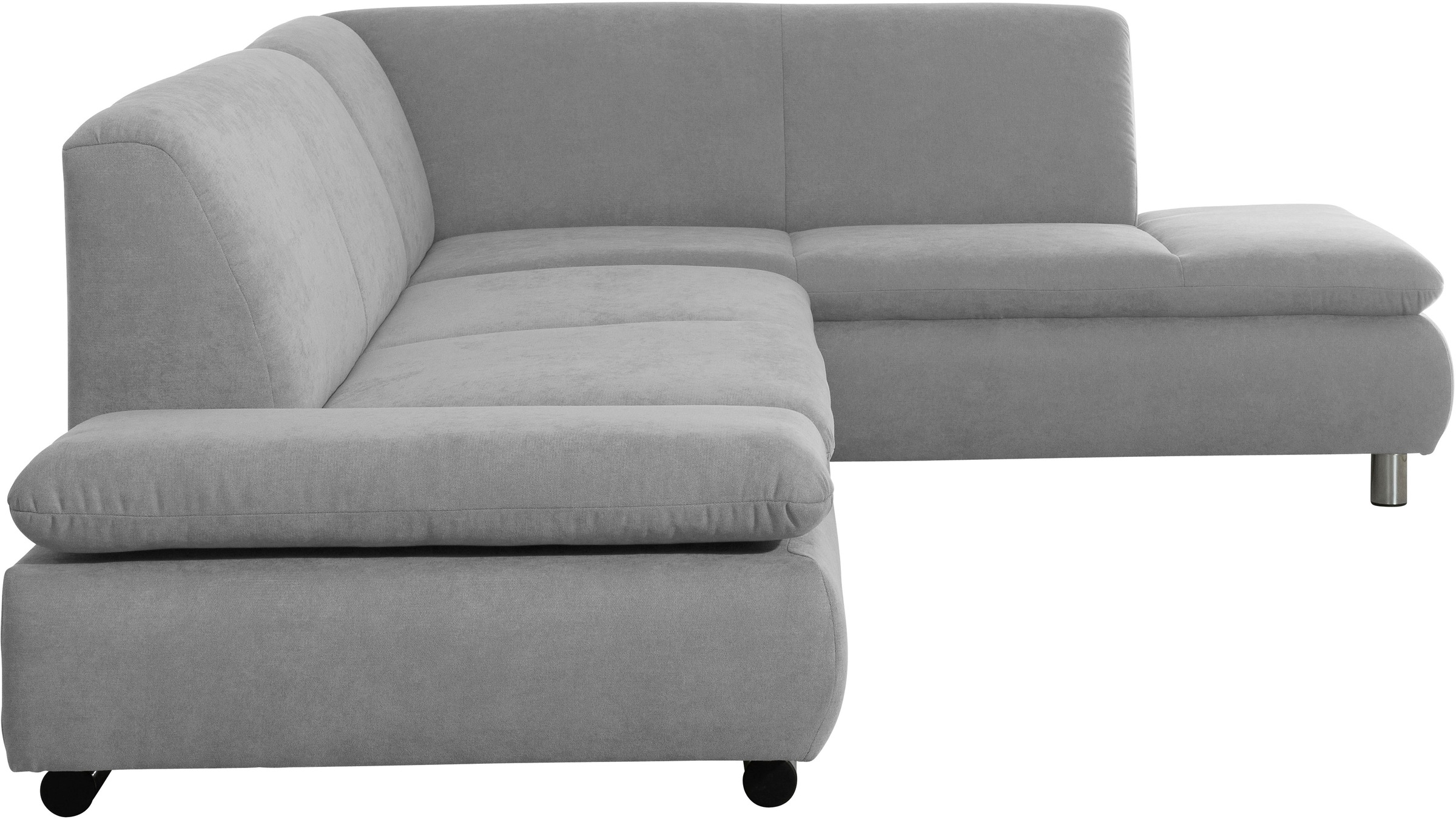 Max Winzer® Ecksofa »Toulouse modern und bequem, aktuelles Design, hoher Sitzkomfort«, mit klappbaren Armlehnen, Breite 271 cm