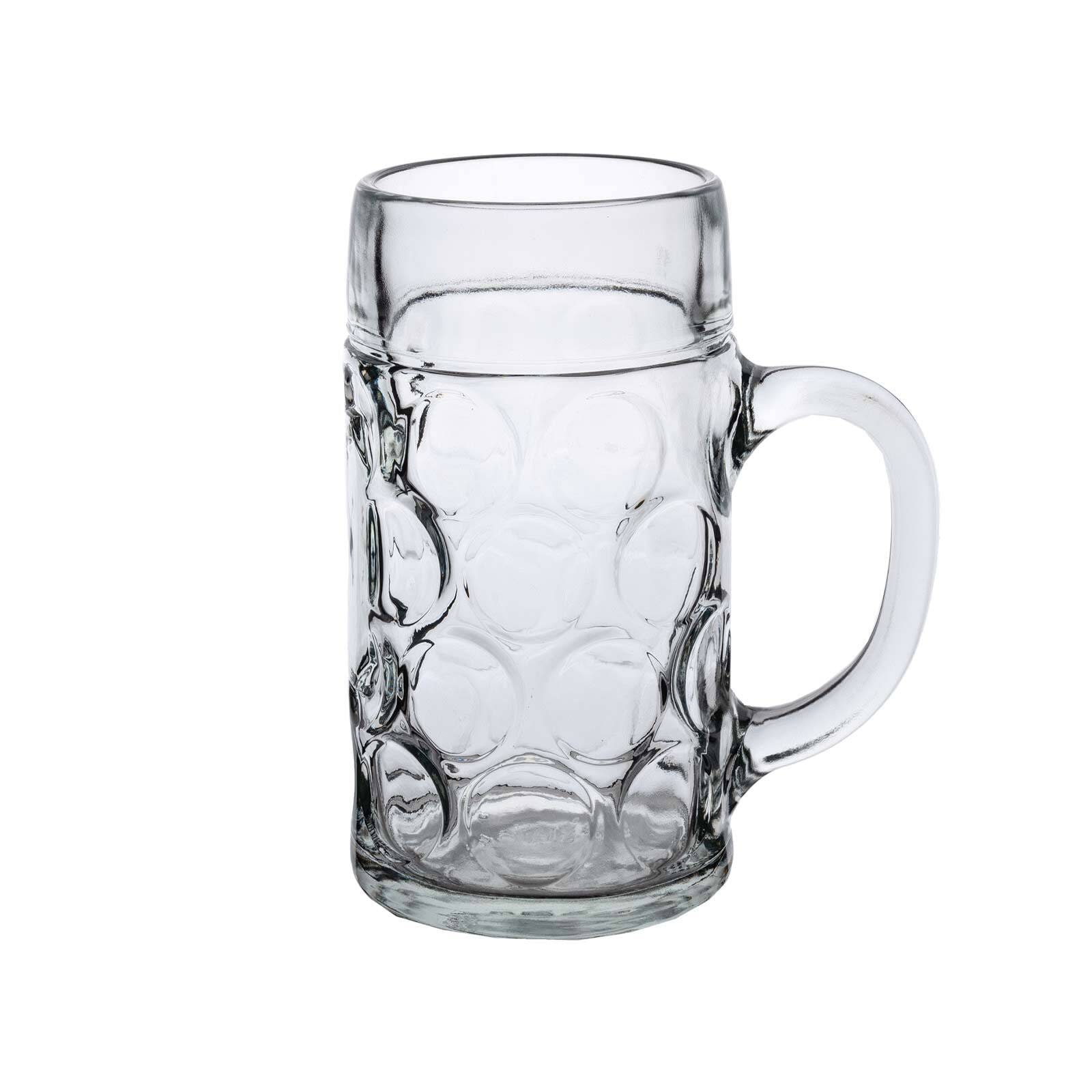van Well Bierkrug »Maßkrug geeicht 1 l transparent«