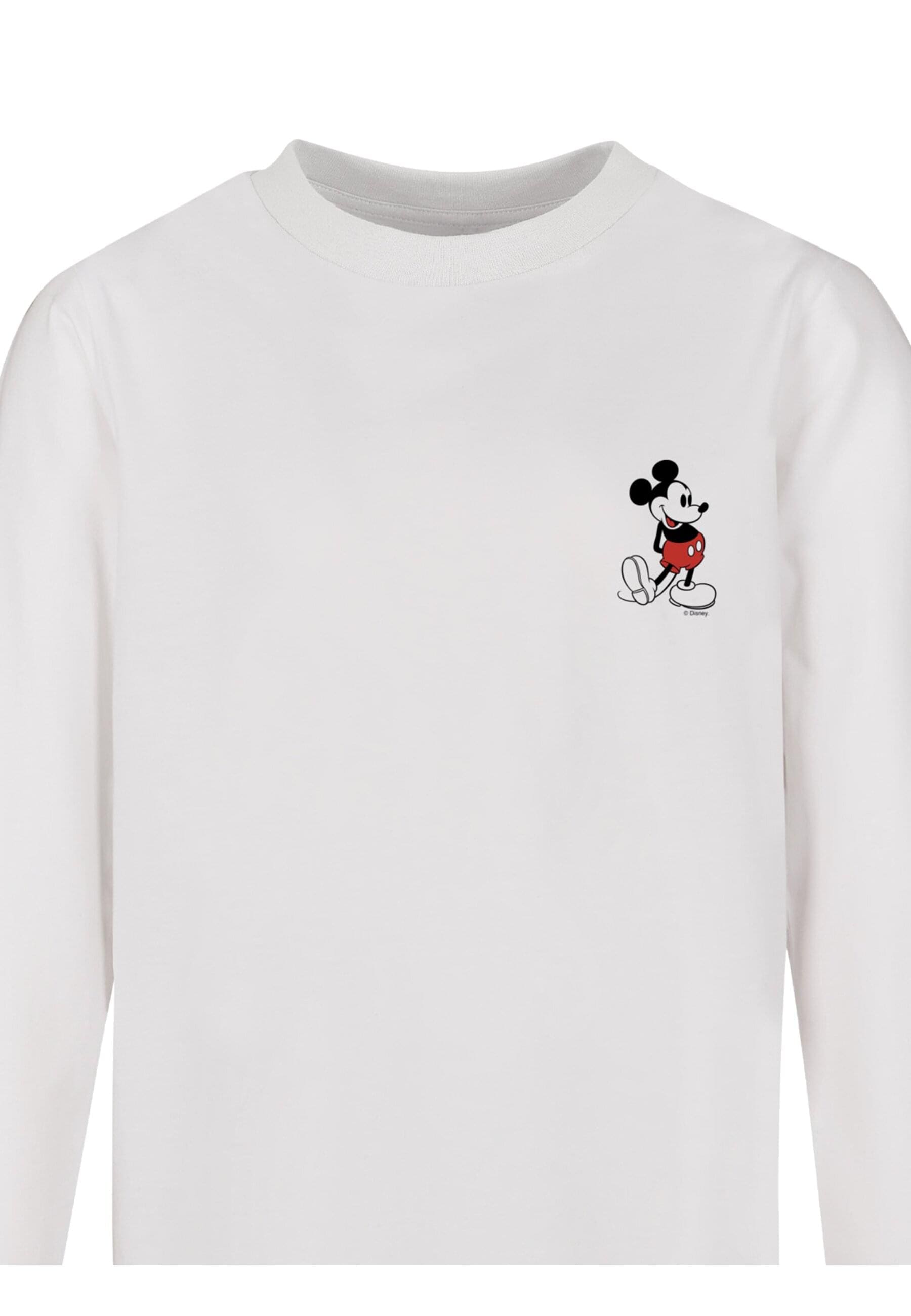 ABSOLUTE CULT Longsleeve »ABSOLUTE CULT Herren Kids Mickey Mouse - Kickin Retro Longsleeve«, (1 tlg.)