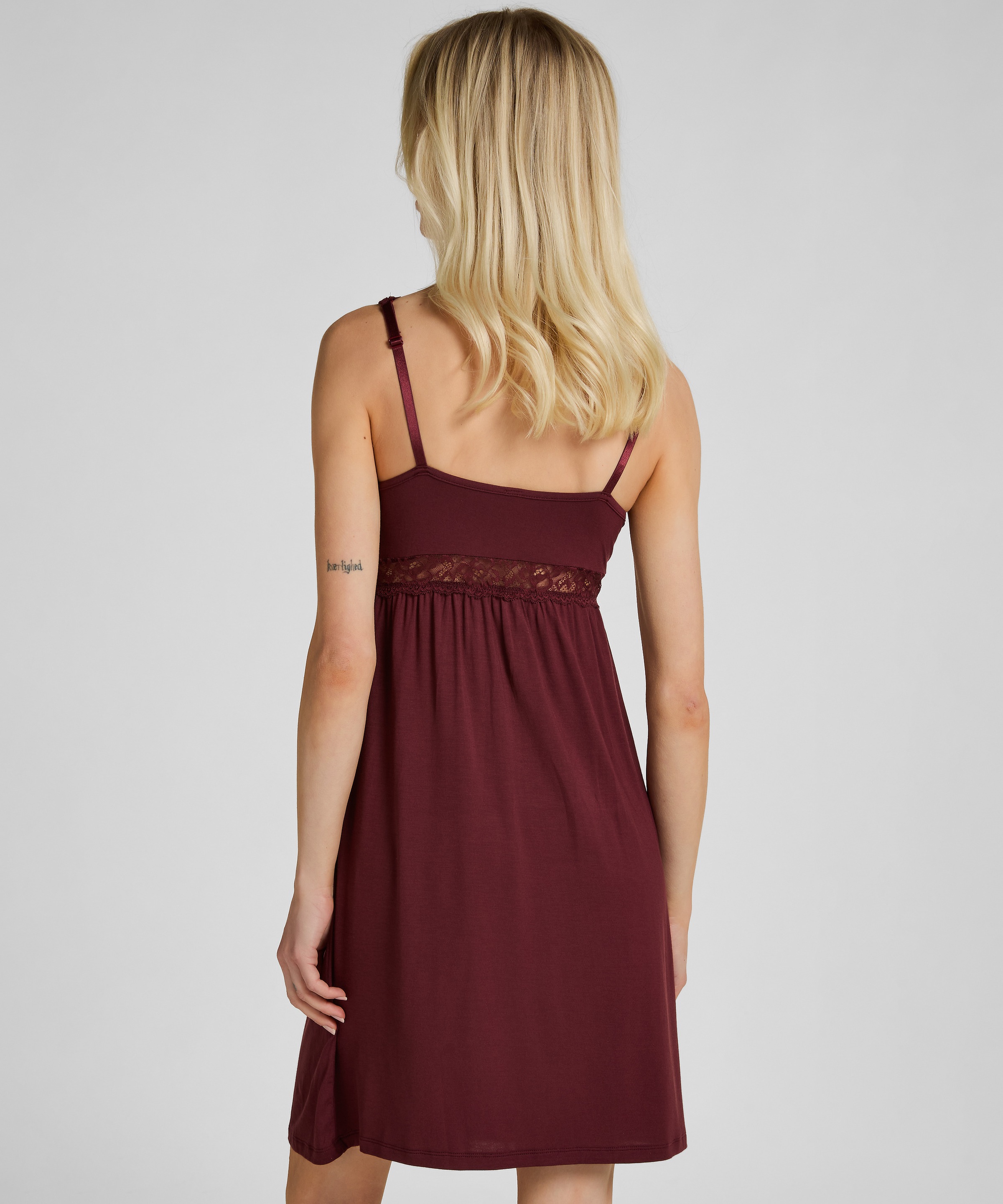 Hunkemöller Pyjama »Jersey-Negligé mit Spitze«