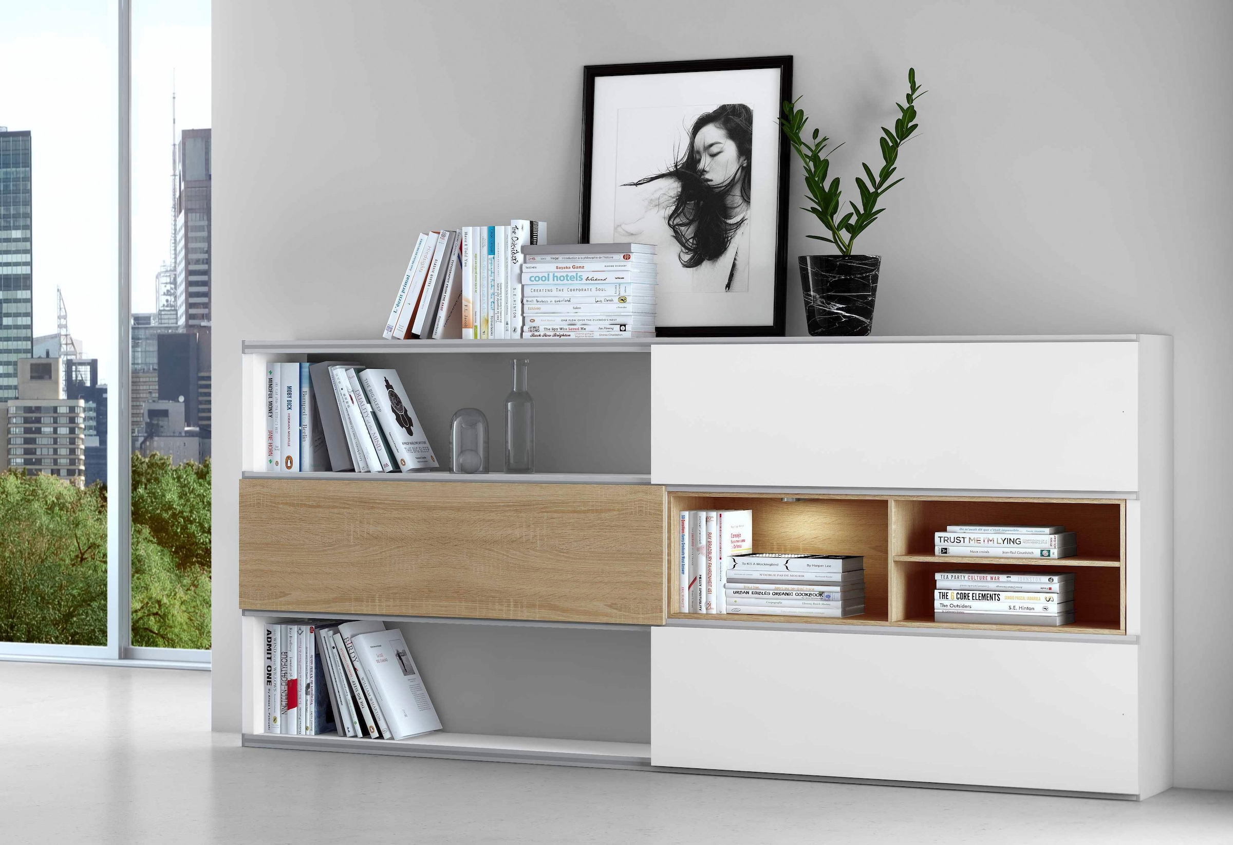 fif möbel Sideboard "TORO 410", Breite 240,6 cm