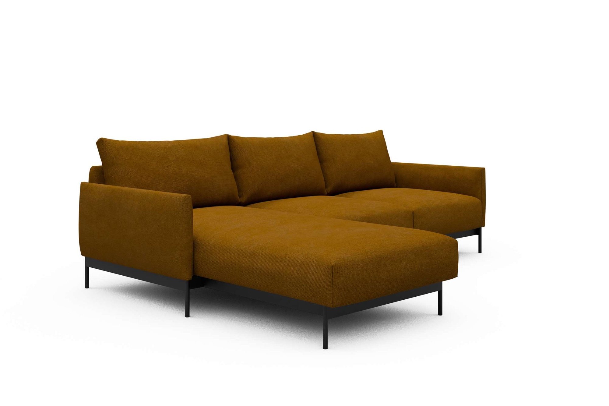 Tenksom Ecksofa »Tokey, Polsterecke, Couch, Recamiere links und rechts montierbar«, Bezüge wechselbar, hoher und gemütlicher Sitzkomfort, L-Form