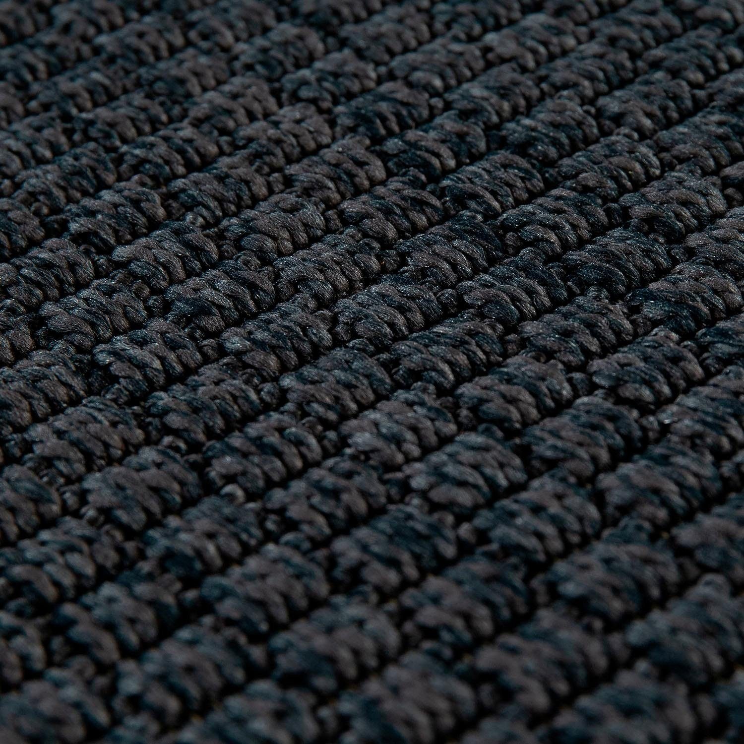 Paco Home Teppich "Timber 125" rund 4 mm Höhe Flachgewebe, Sisal Optik, In- günstig online kaufen