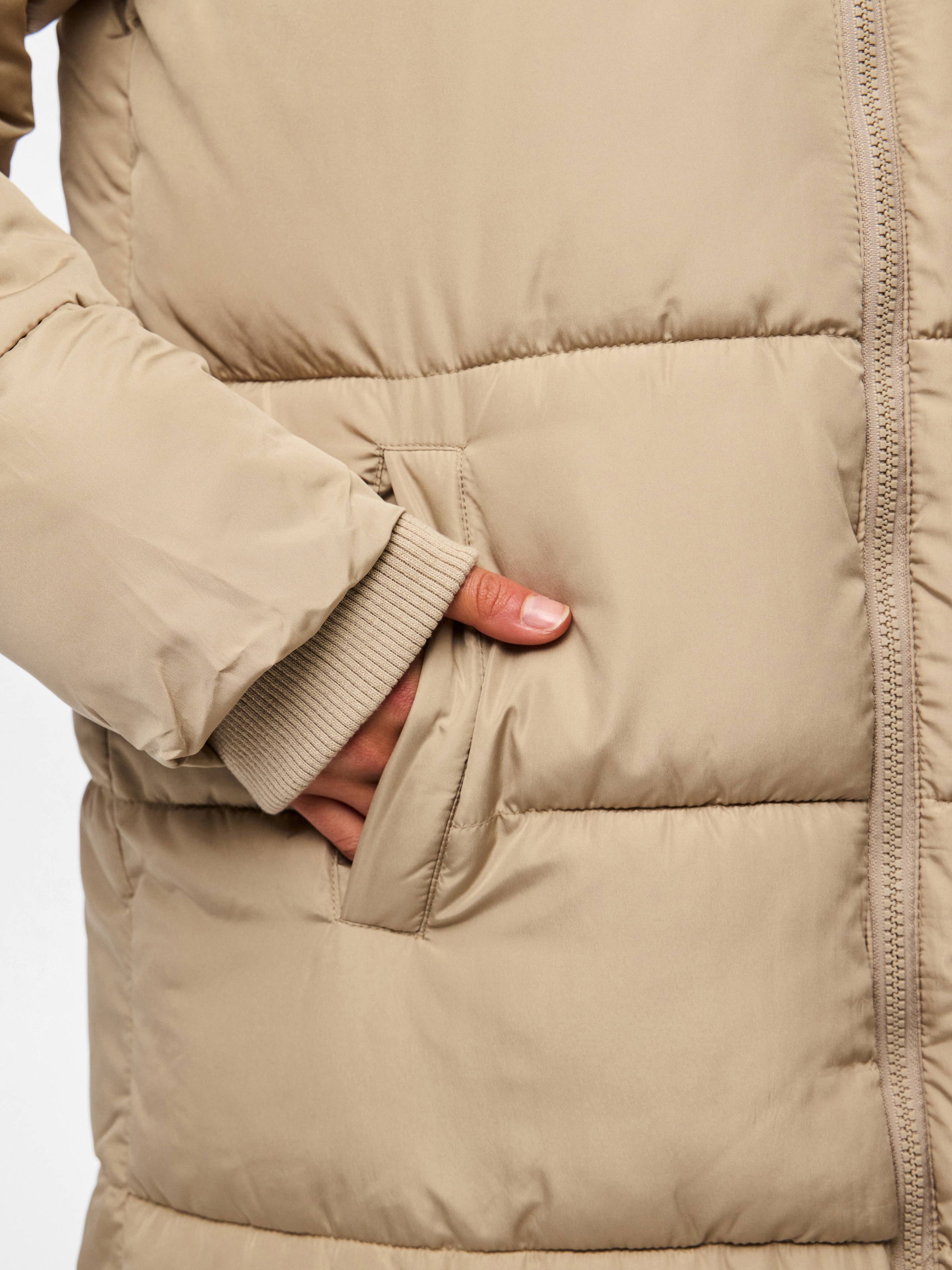 pieces Steppmantel »PCBEE NEW LONG PUFFER JACKET NOOS BC«