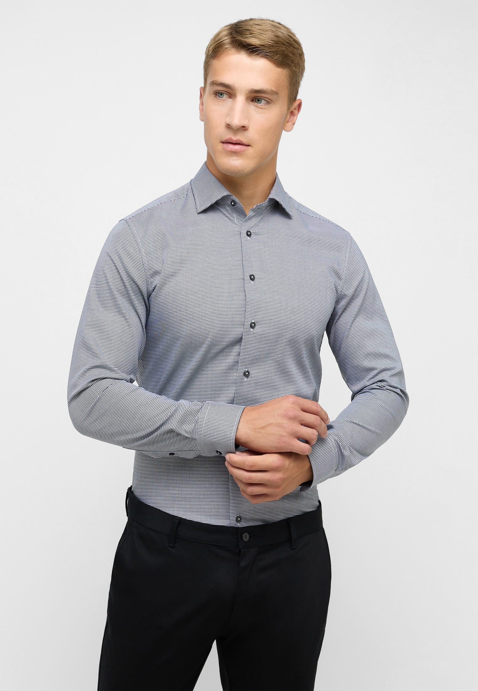 Eterna Langarmhemd "SLIM FIT" NON IRON (bügelfrei) günstig online kaufen
