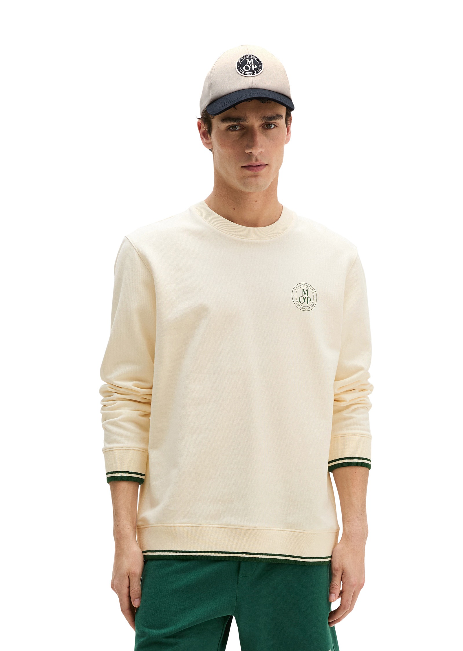 Marc OPolo Sweatshirt "mit Fußball-Rückenprint"