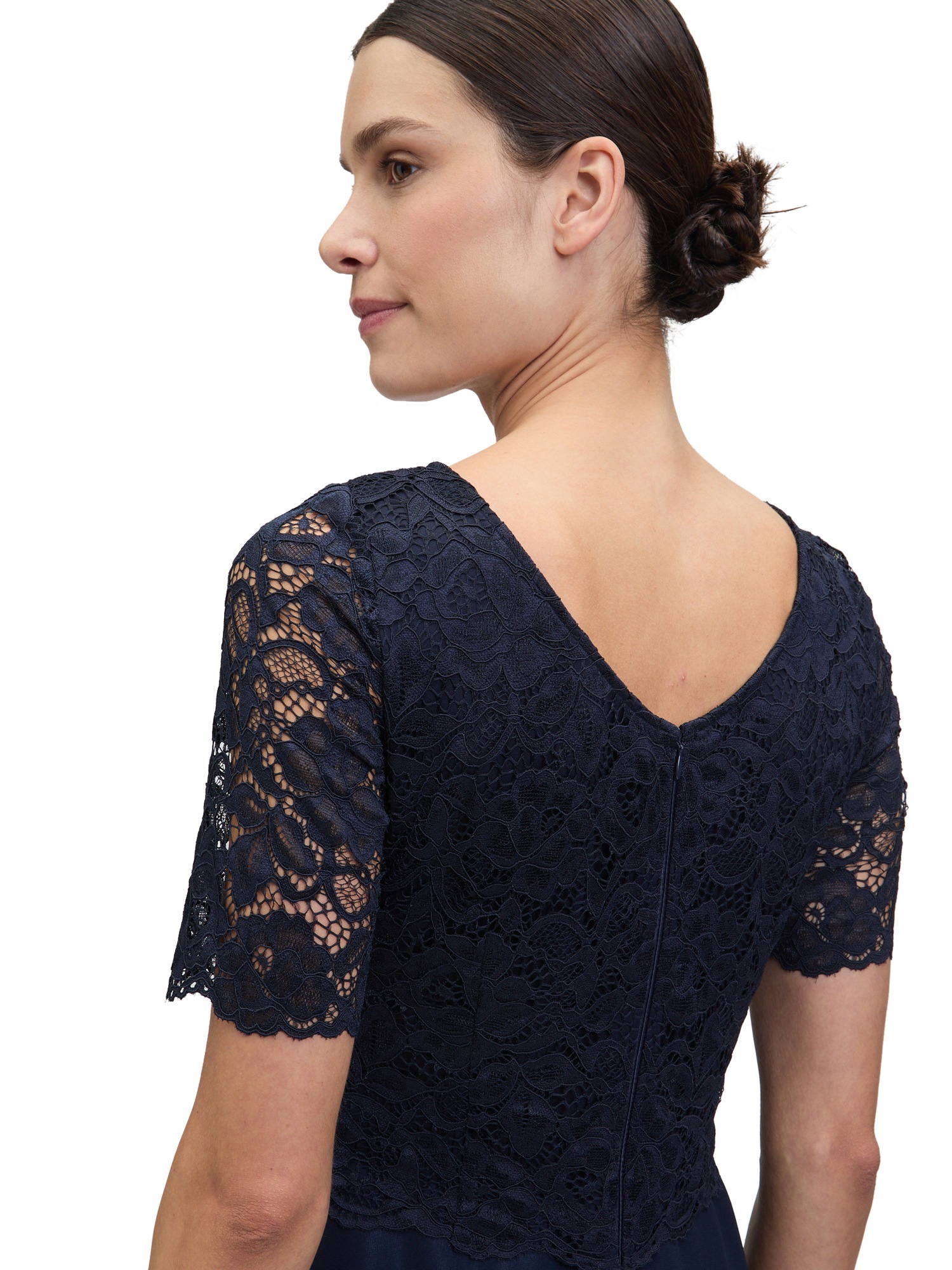 Vera Mont Cocktailkleid »Damen mit Spitze« Ohne Tasche Spitze