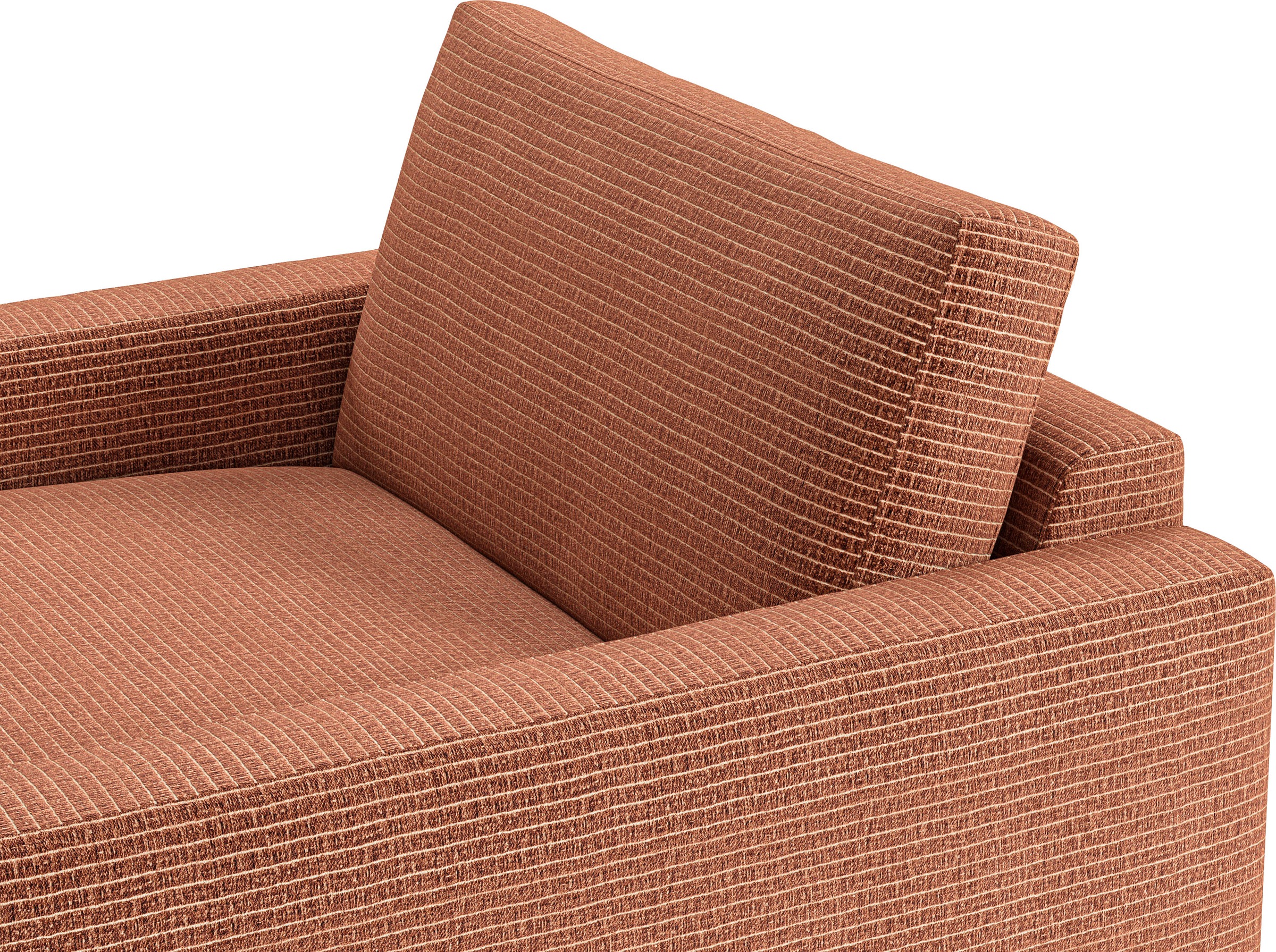 INOSIGN Chaiselongue »Downtown Loungemöbel zum Relaxen, B/T/H: 132/170/84 cm«, auch in Bouclé, Cord und Easy care - leicht mir Wasser zu reinigen