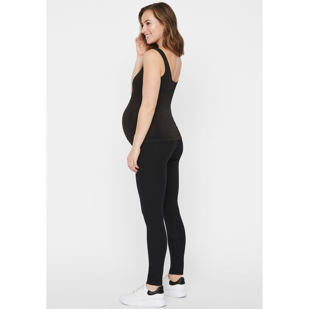 Mamalicious Umstandsleggings »MLLEA«, (2 tlg.), in körpernahem Fit