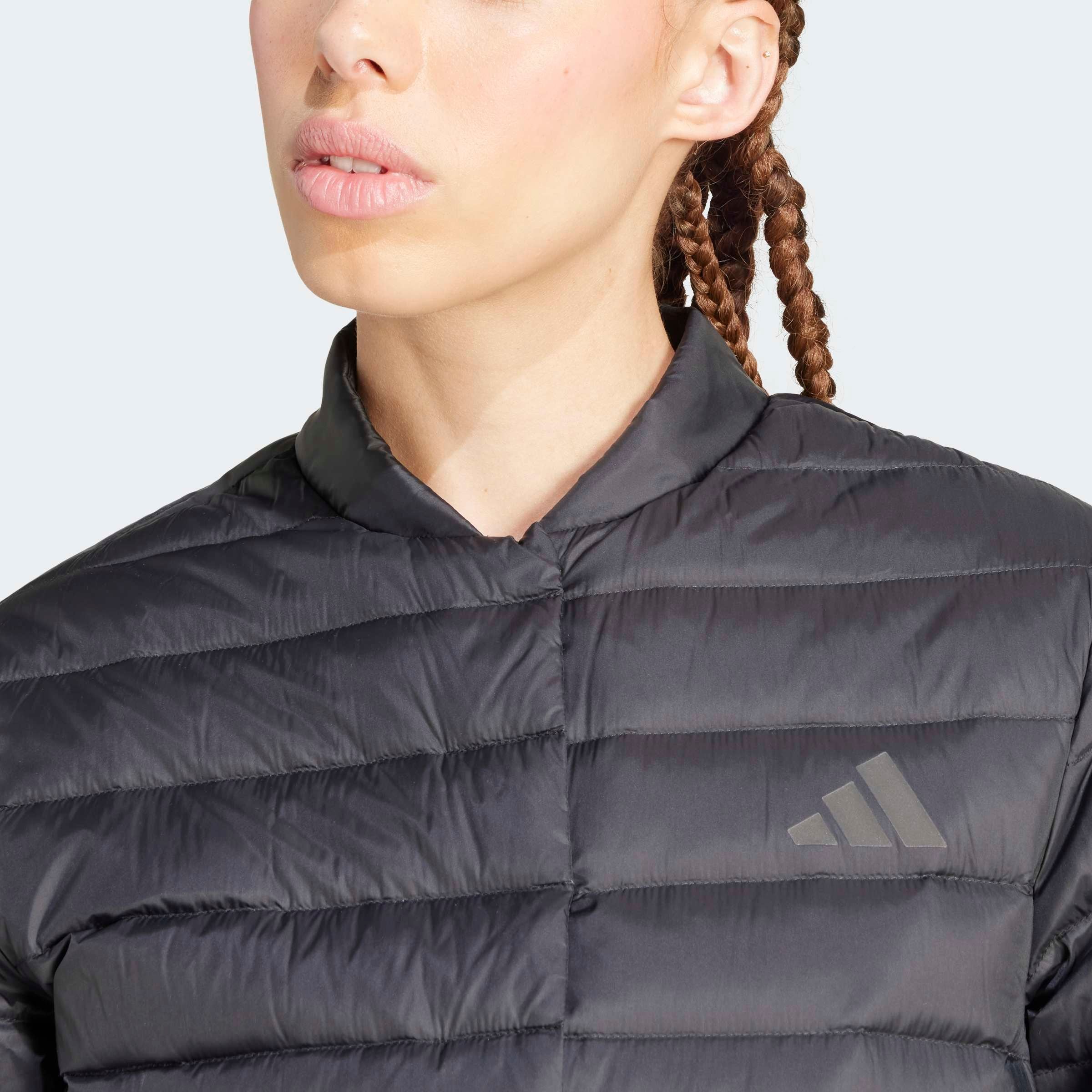adidas Sportswear Steppjacke »HELIONIC LIGHT« mit Reißverschlusstaschen, platzsparend verstaubar