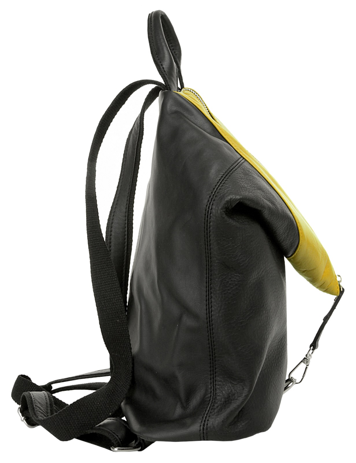 Cluty Cityrucksack, echt Leder, Made in Italy