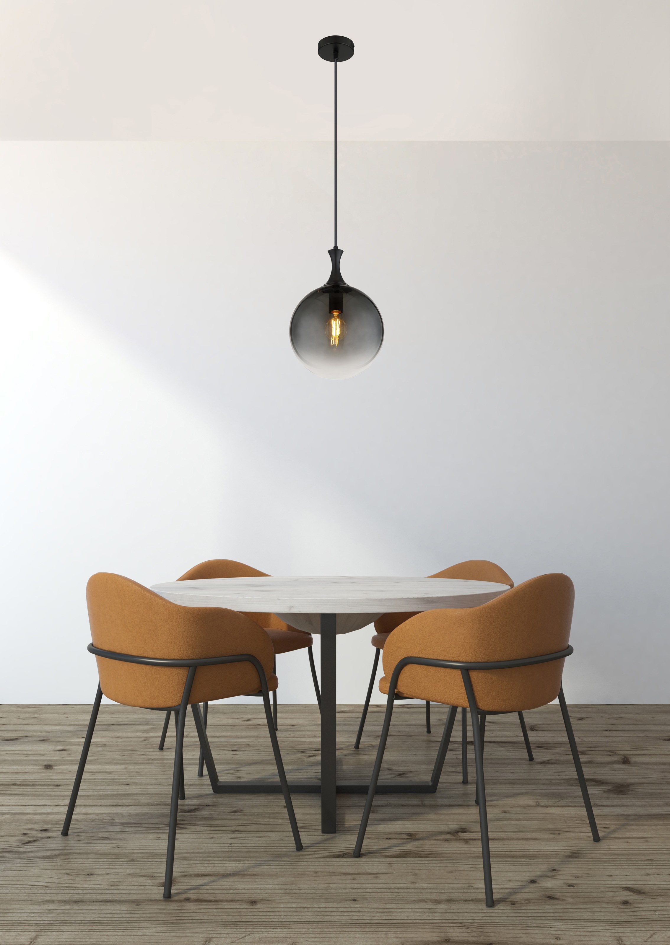 GLOBO LIGHTING Hängeleuchte »DALTON« E27 1 Stk. Hängelampe Esszimmer-Leuchte Esstischleuchte Wohnzimmer