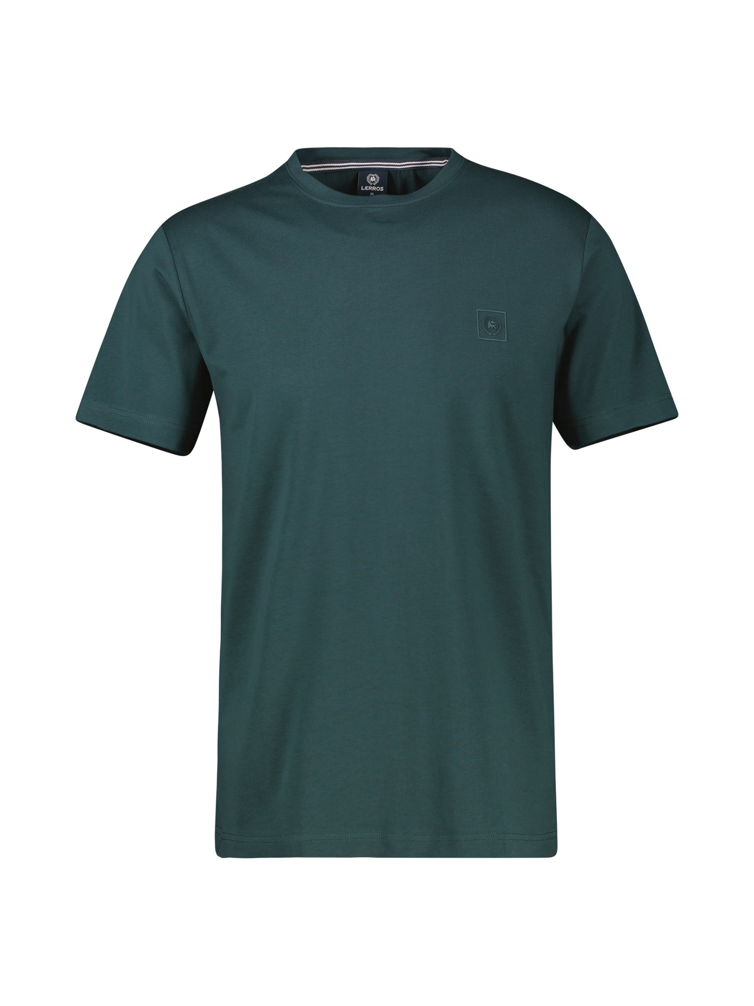 LERROS T-Shirt "Basic T-Shirt mit LERROS Logo-Print" Two-Tone-Optik / Einfarbig / Elastisch / Atmungsaktiv / Bequem
