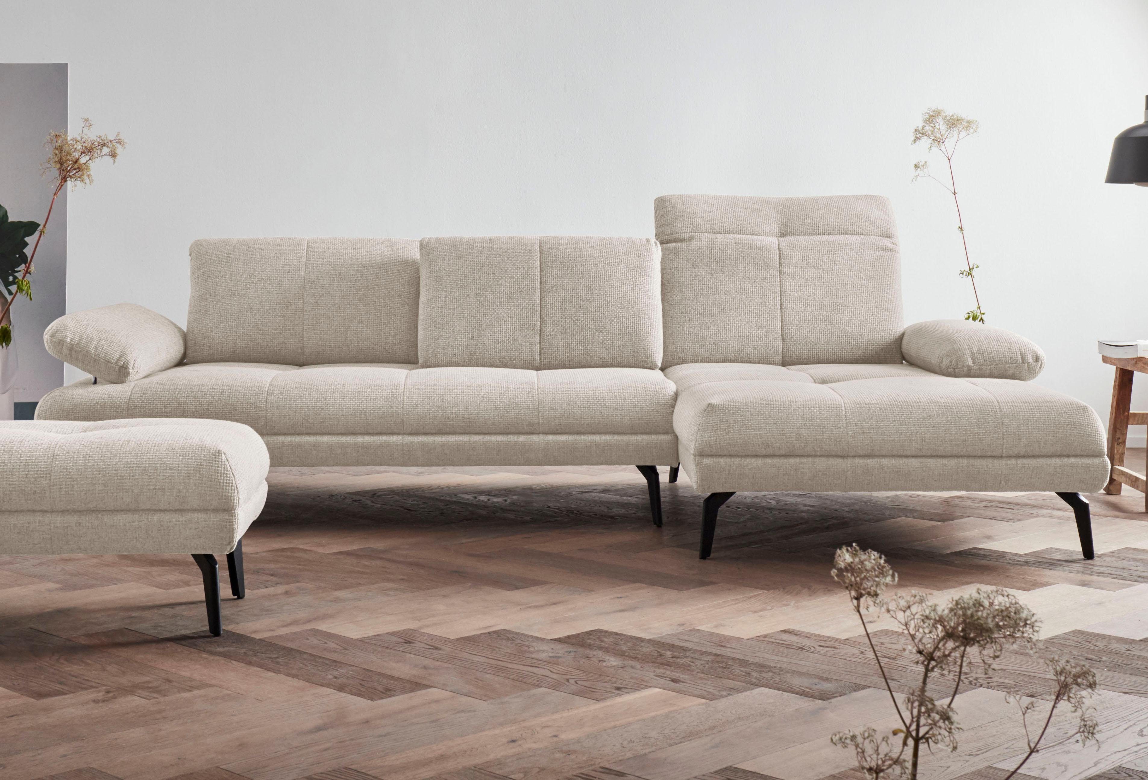 OTTO home Ecksofa "Stenlille Muktifunktionssofa, L-Form" incl. Sitztiefen-, Kopfteil- und Armteilverstellung