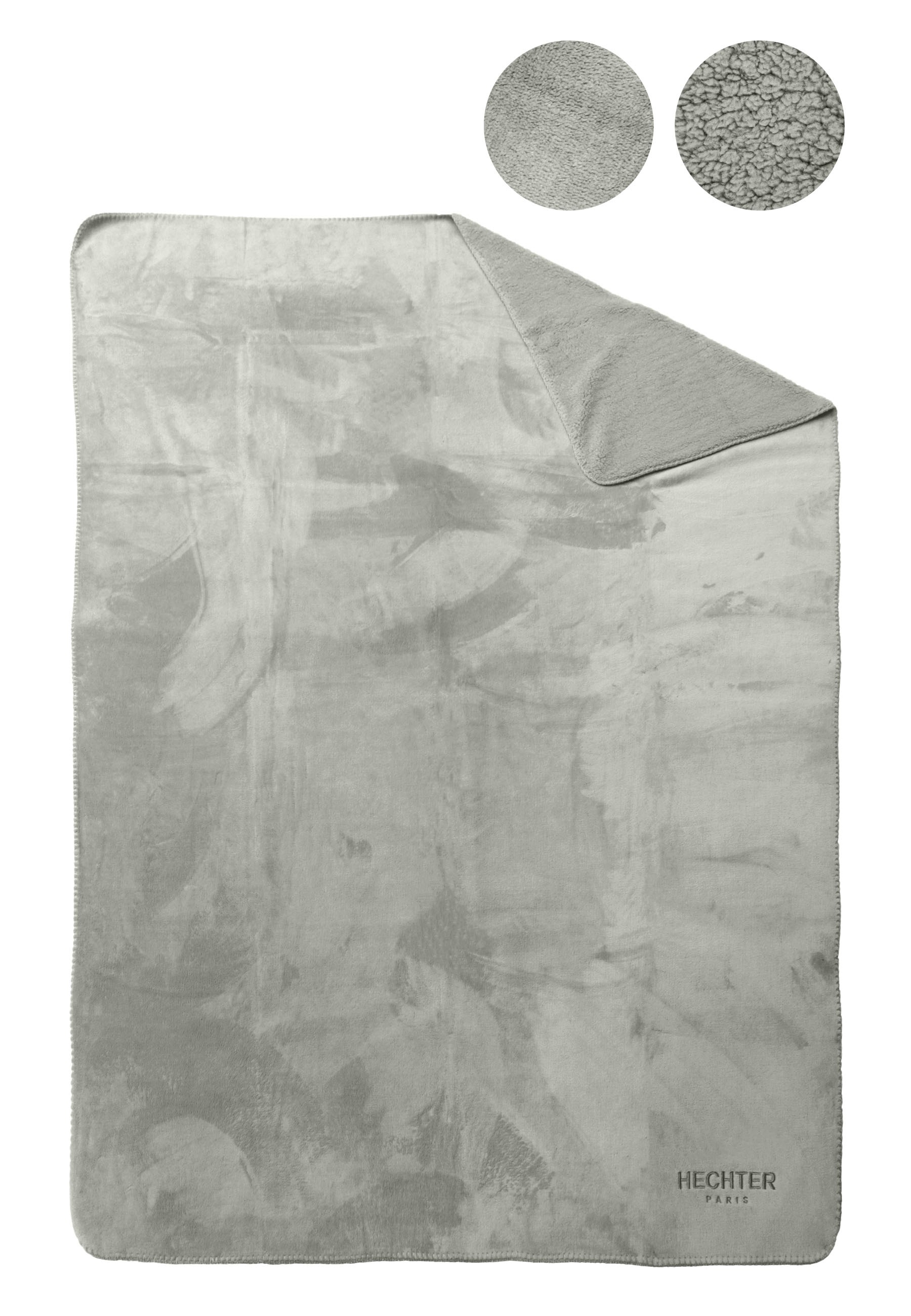 HECHTER PARIS Wohndecke »0238002«, Teddyfleece, Decke, Kuscheldecke, superweich, bequem, wohlig warm