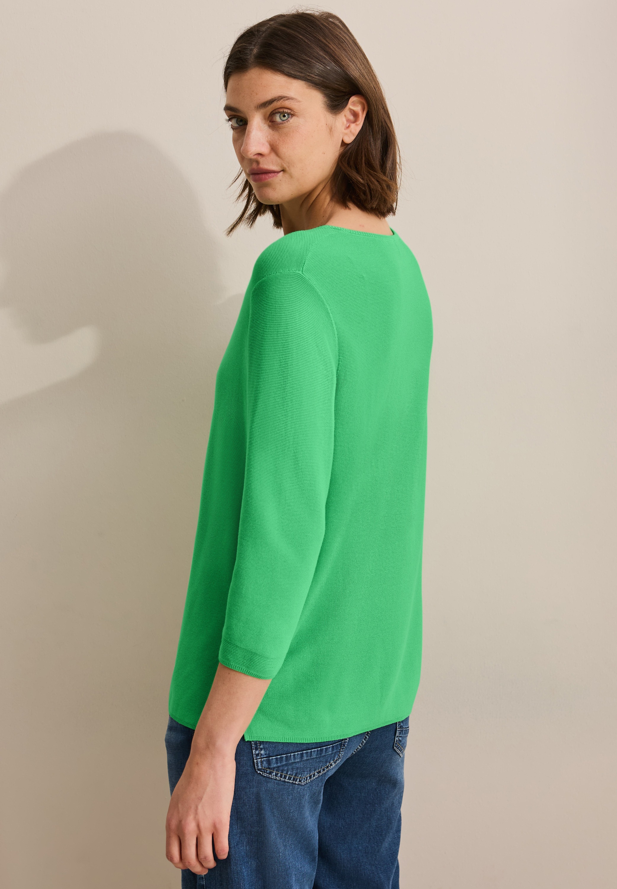 Cecil Strickpullover, mit 3/4-Arm und Rundhals günstig online kaufen