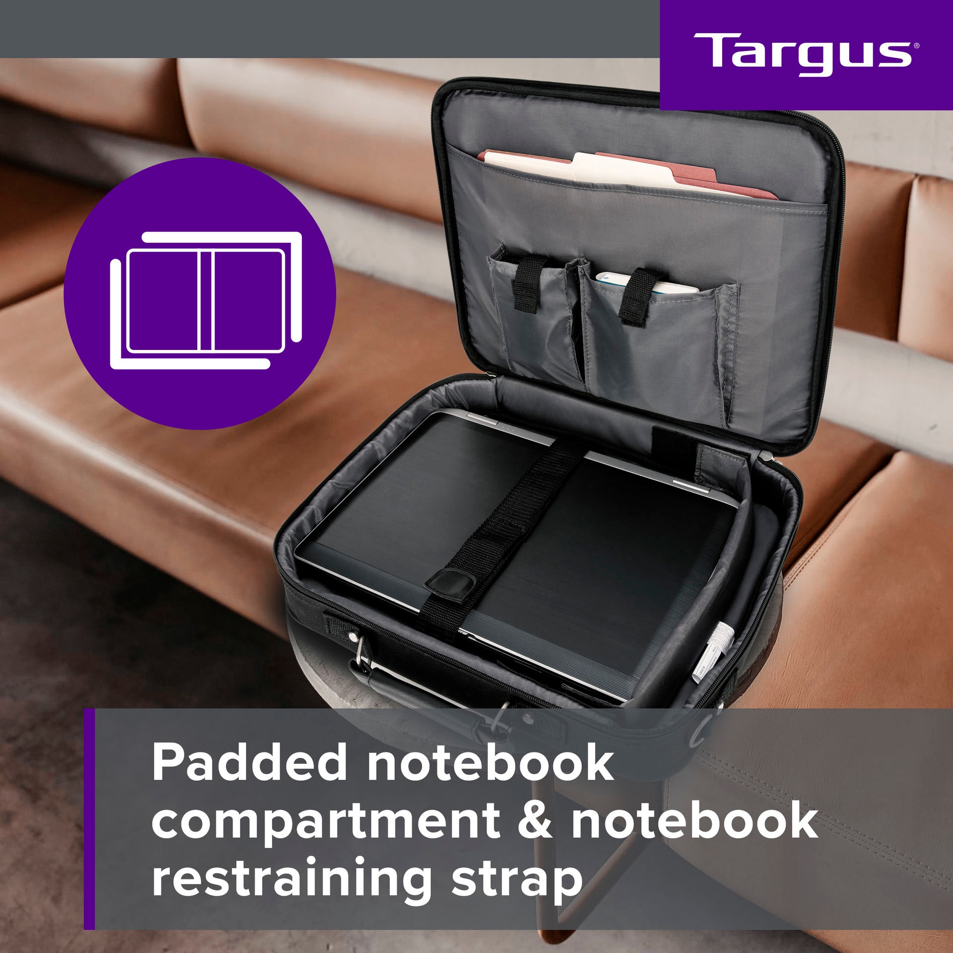 Targus Laptoptasche »Notepac 15.6 Clamshell Laptop Case«