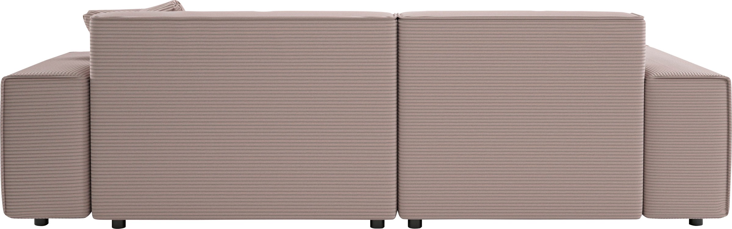 andas Ecksofa »Glimminge L-Form auch in Breitcord, Feincord + Easy care-Bezug,«, Breite 234, Zierkissen