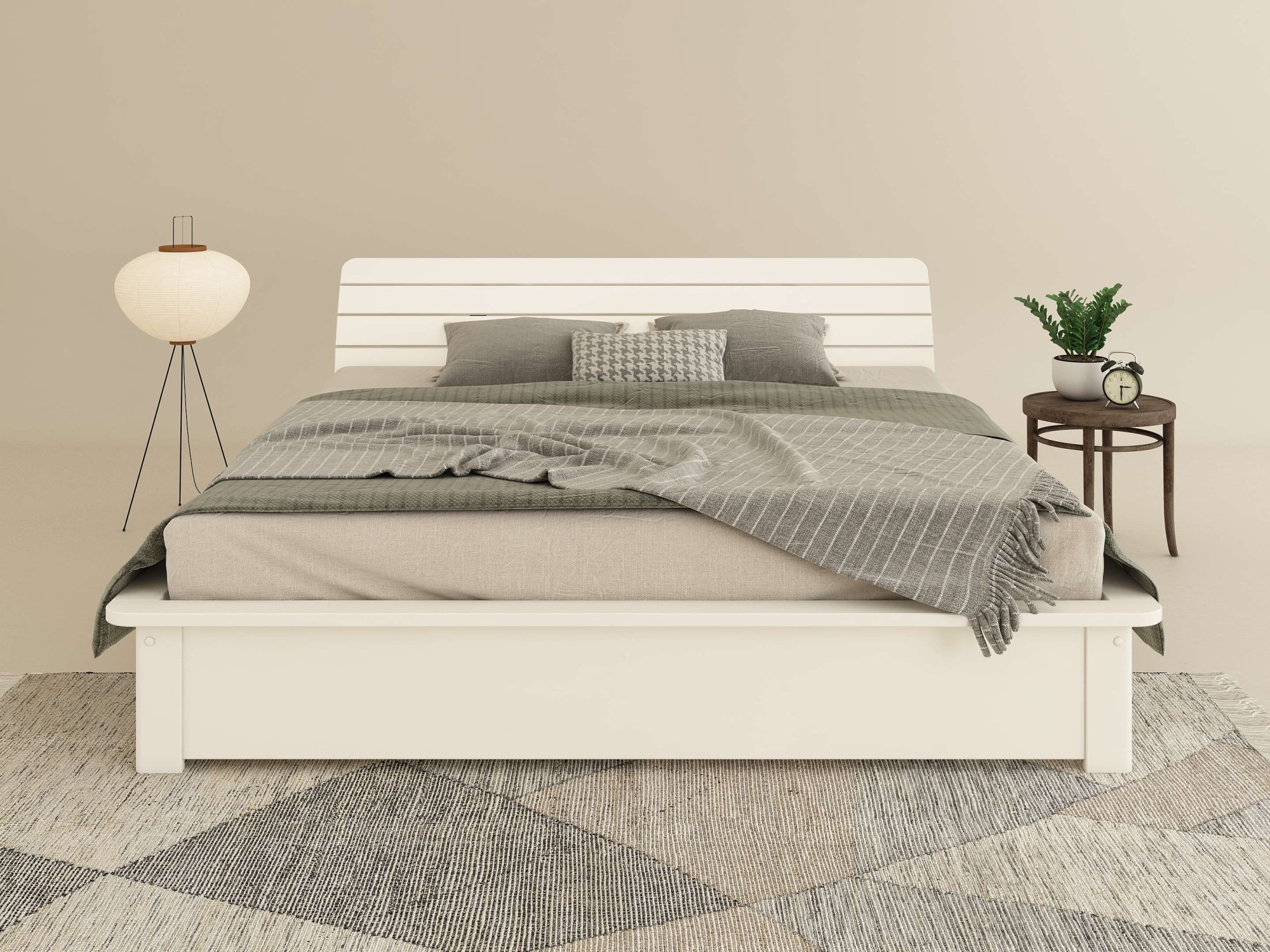 Home affaire Bett "Antri, Massivholzbett, Holzbett, Bettgestell" aus massiv günstig online kaufen