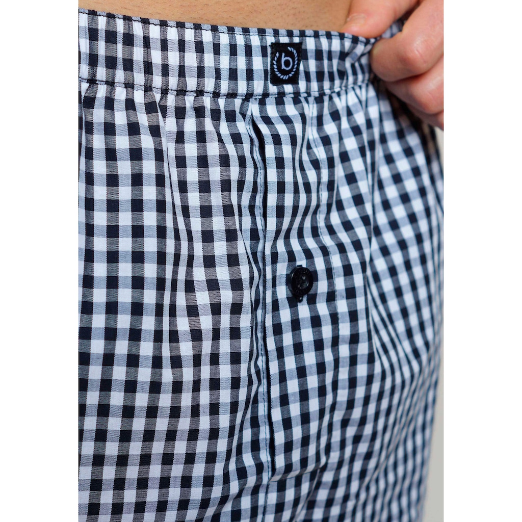 bugatti Boxershorts »Helsinki«, (2 St.), mit lässigem Fit