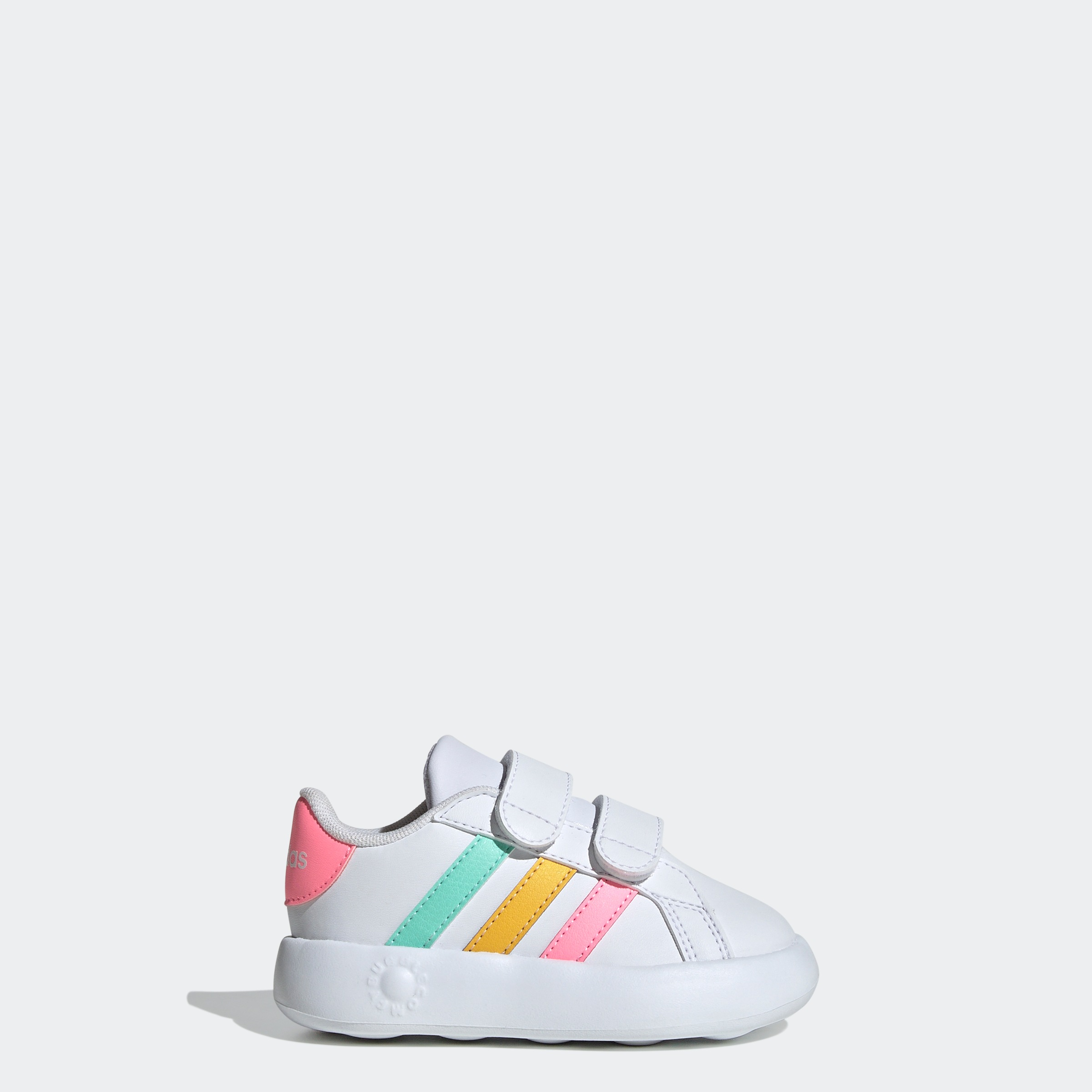 adidas Sportswear Klettschuh »GRAND COURT 2.0 KIDS«, Design auf den Spuren des adidas Superstar, für Kinder