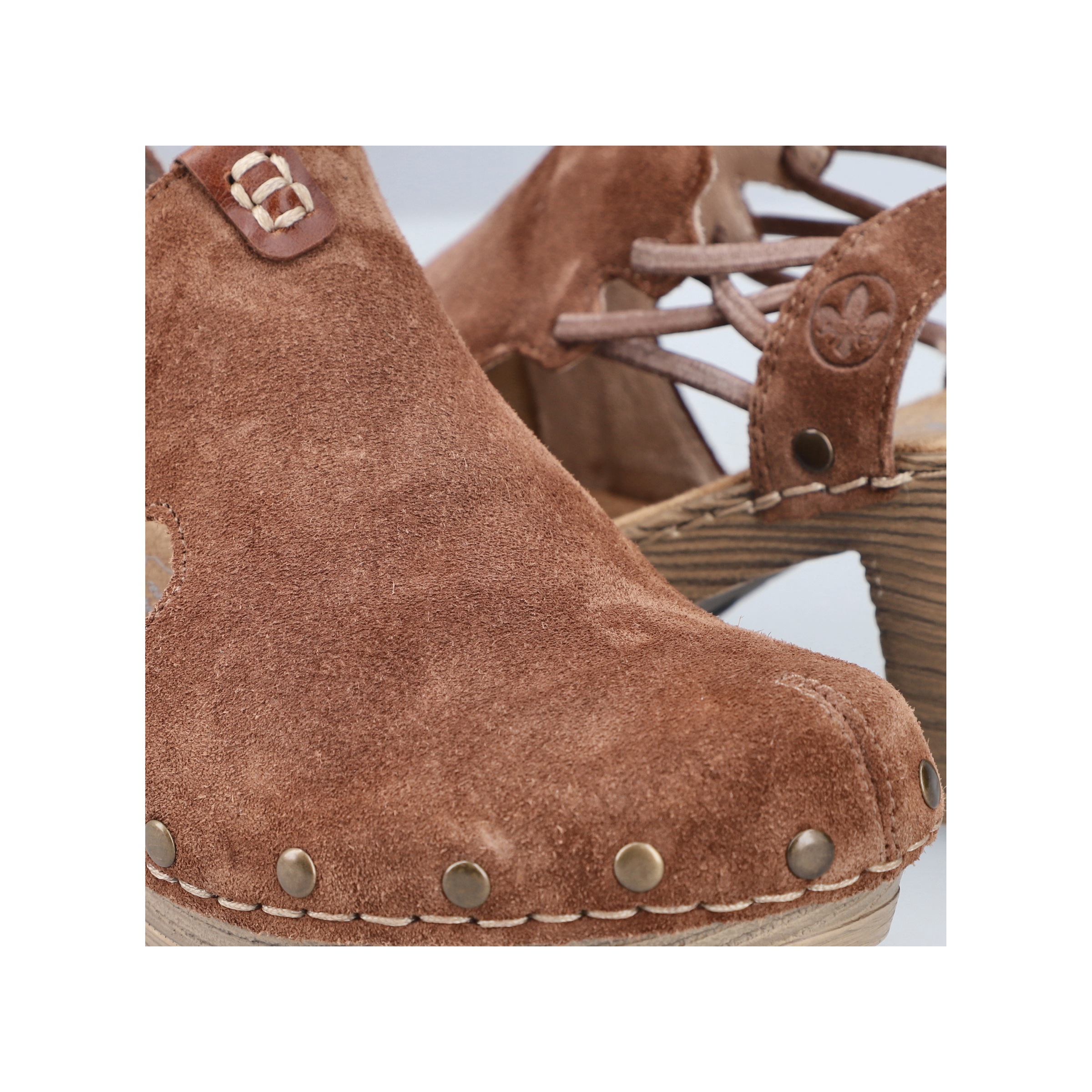 Rieker Clog Sabot, Sandalette, Sommerschuh mit seitlichen Gummizügen günstig online kaufen