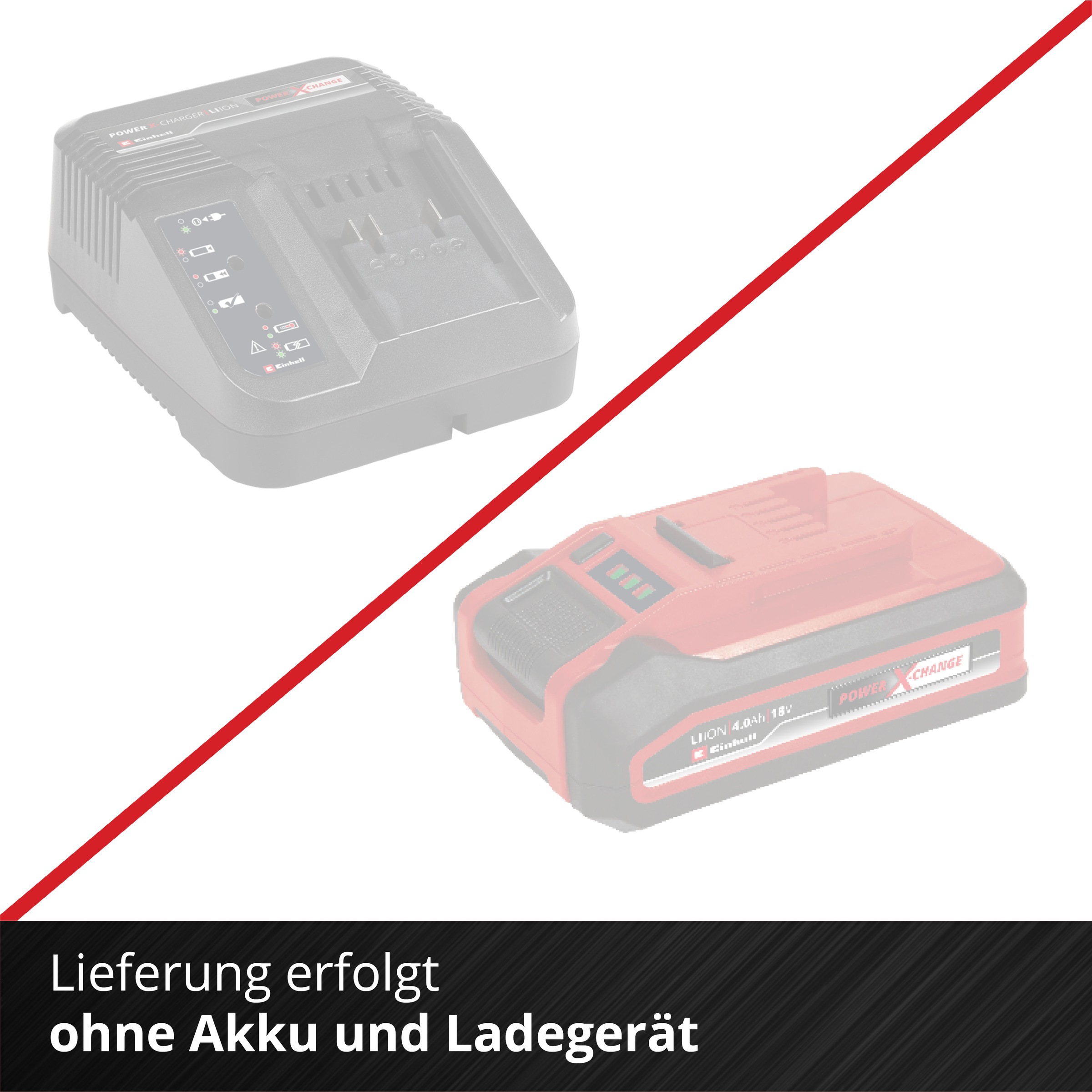 Einhell LED Arbeitsleuchte »TE-CL 18/2500 Li - Solo, Akku-Lampe« ohne Akku und Ladegerät