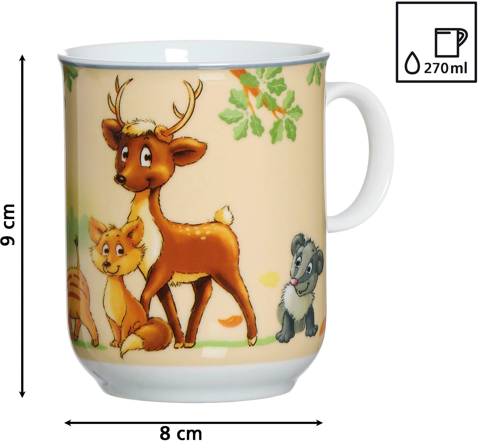 Ritzenhoff & Breker Kinderset Waldtiere 10er Set