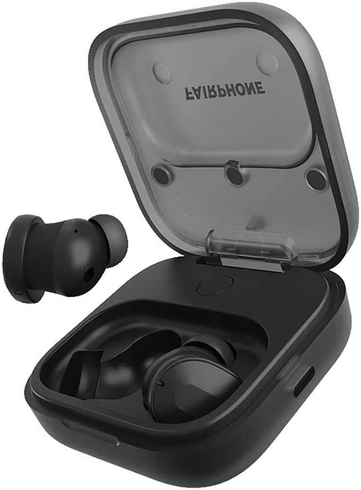 FAIRPHONE wireless In-Ear-Kopfhörer "Fairbuds True Wireless", schwarz, B:2,87cm H:2,46cm T:2,1cm, Kopfhörer - Einheitsgröße