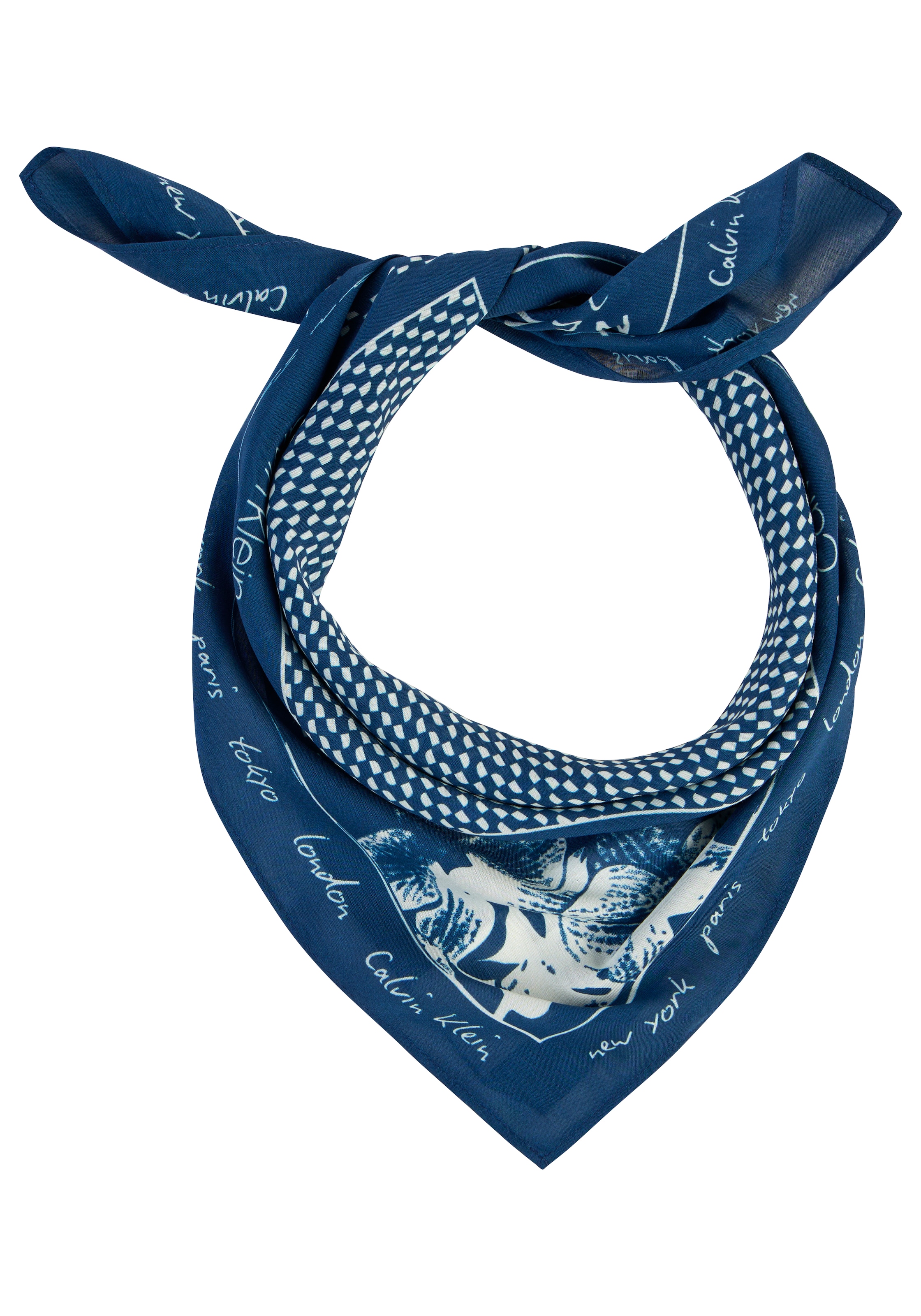 Calvin Klein Modetuch »GRAPHIC PRINT BANDANA« Onesize mit Muster