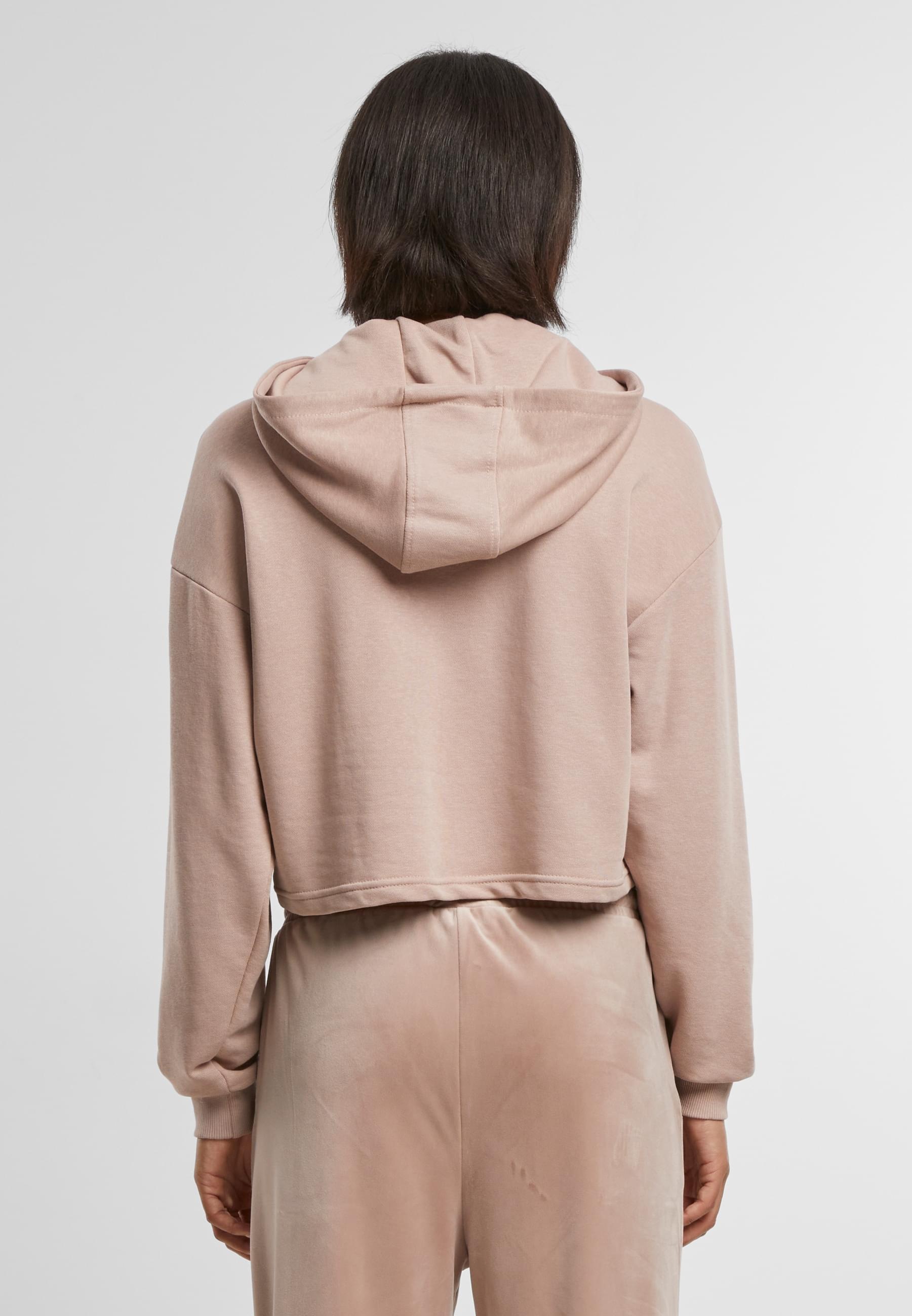 URBAN CLASSICS Kapuzenpullover »Urban Classics Damen Ladies Oversized Cropped Light Terry Hoodie«, (1 tlg.)